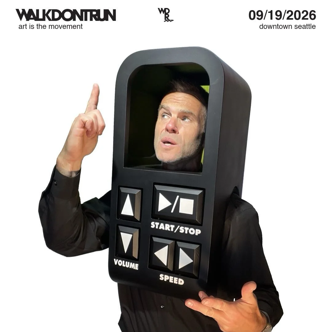 Another week, another live #PushButtonPerformer appearance. I&rsquo;ve been thoroughly blessed - not only with a wild ride at Bumbershoot last weekend - also with the opportunity to participate in this year&rsquo;s &ldquo;Walk Don&rsquo;t Run&rdquo; 