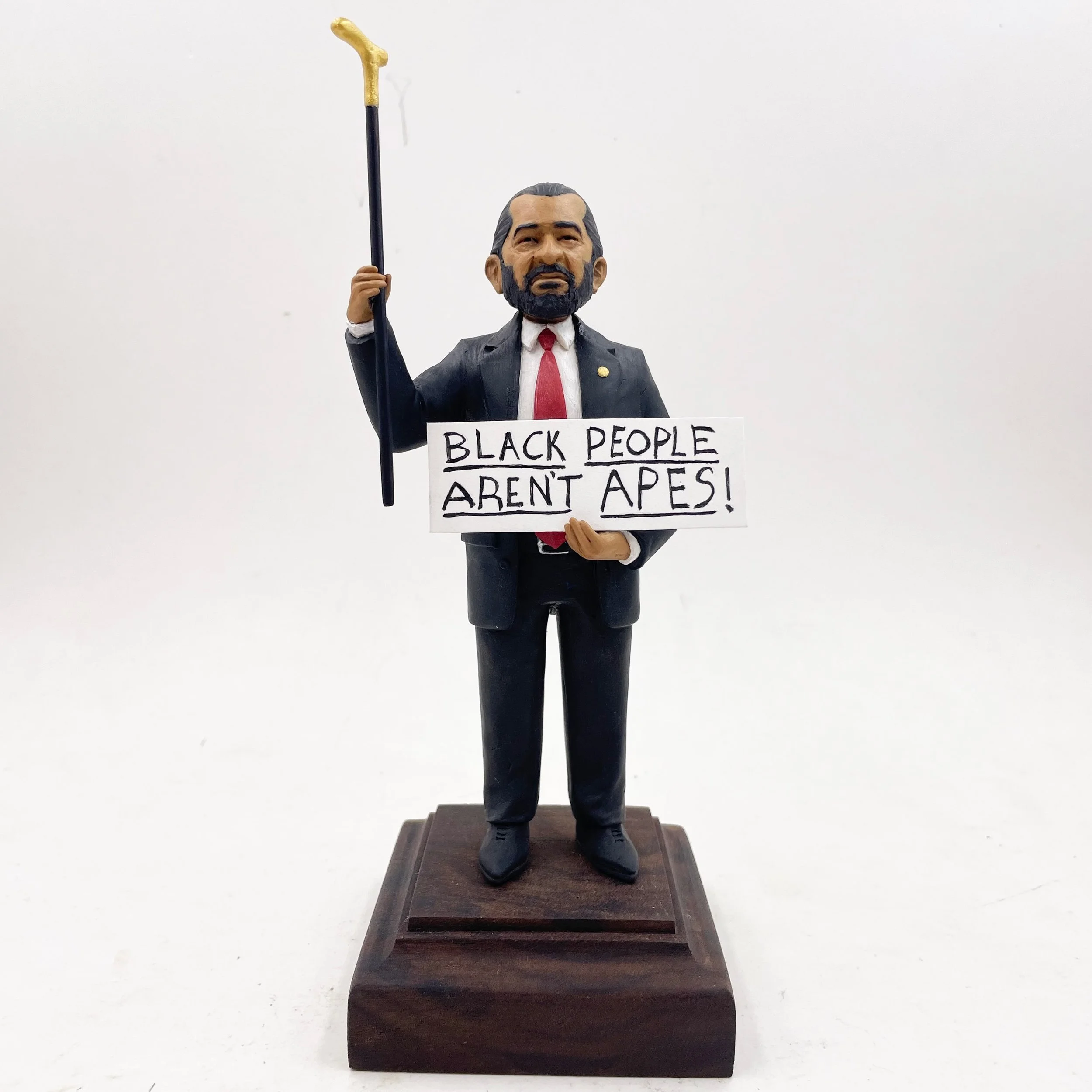 Rep. Al Green I sculpted for a client. This is one of many sculptures I&rsquo;ve been hired to create. Just to be clear, though it coincides with my message and values, this is not something I am just sculpting on a whim and hoping it might sell. Som