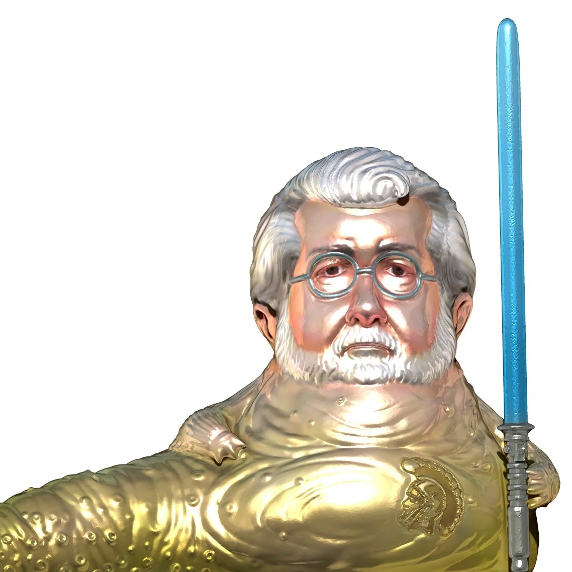  Lucas the Hutt (detail) 3D-Model  