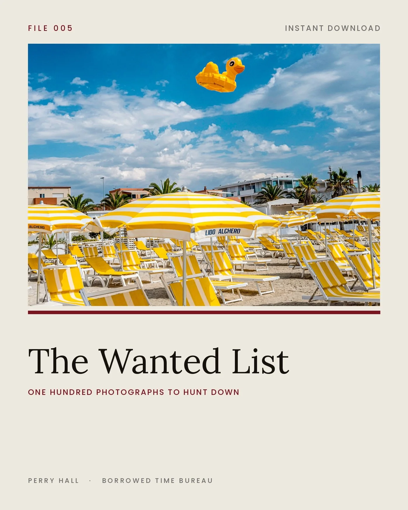 The Wanted List · File 005