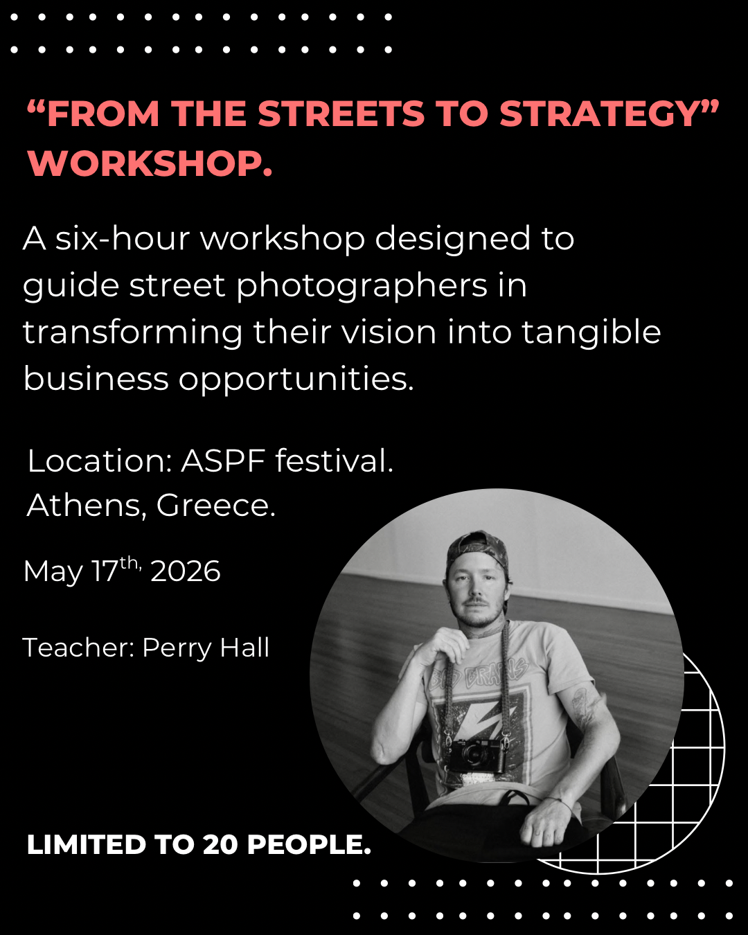 From the Streets to Strategy: Athens Street Photography Festival