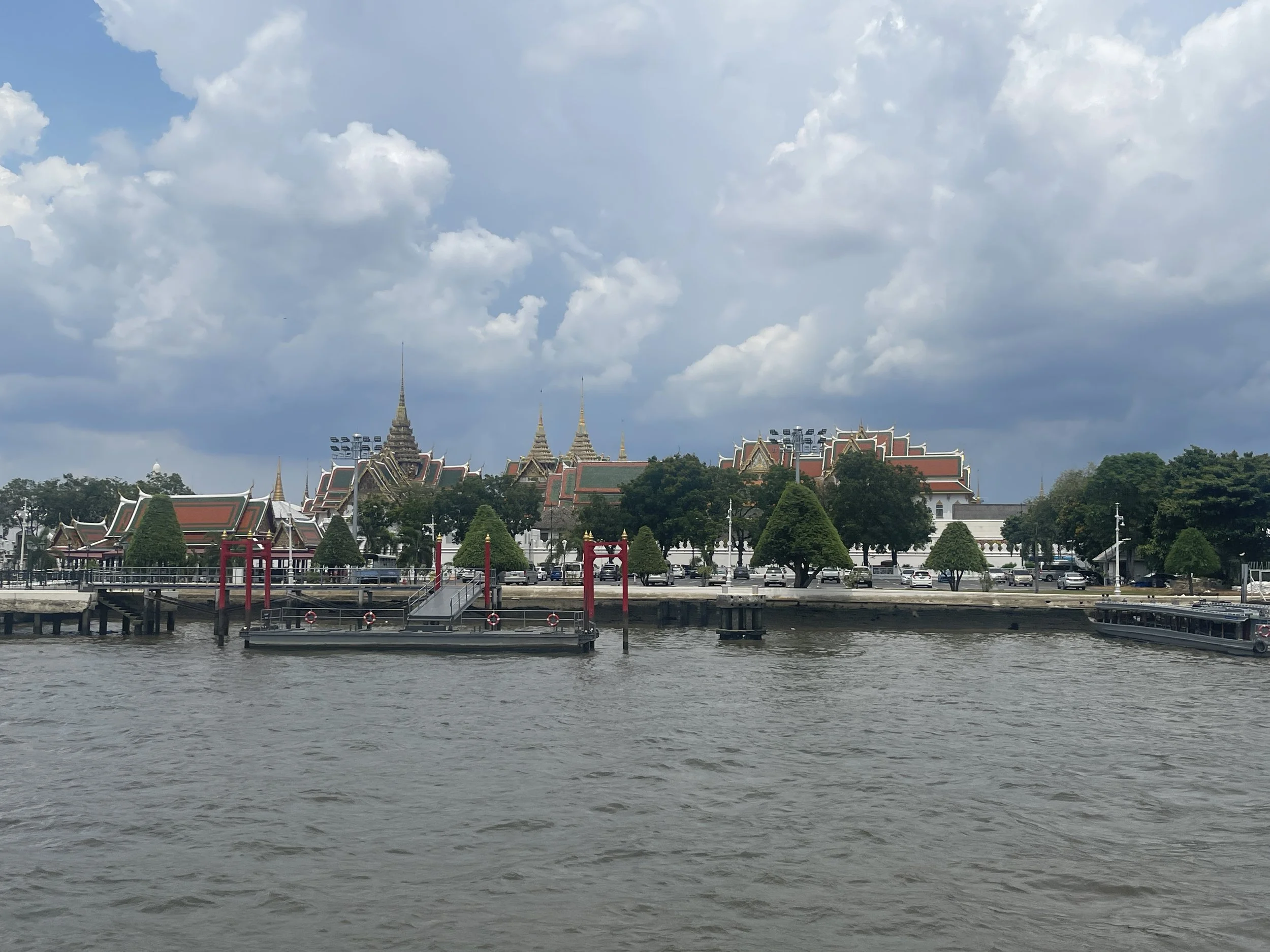 Grand Palace in Background