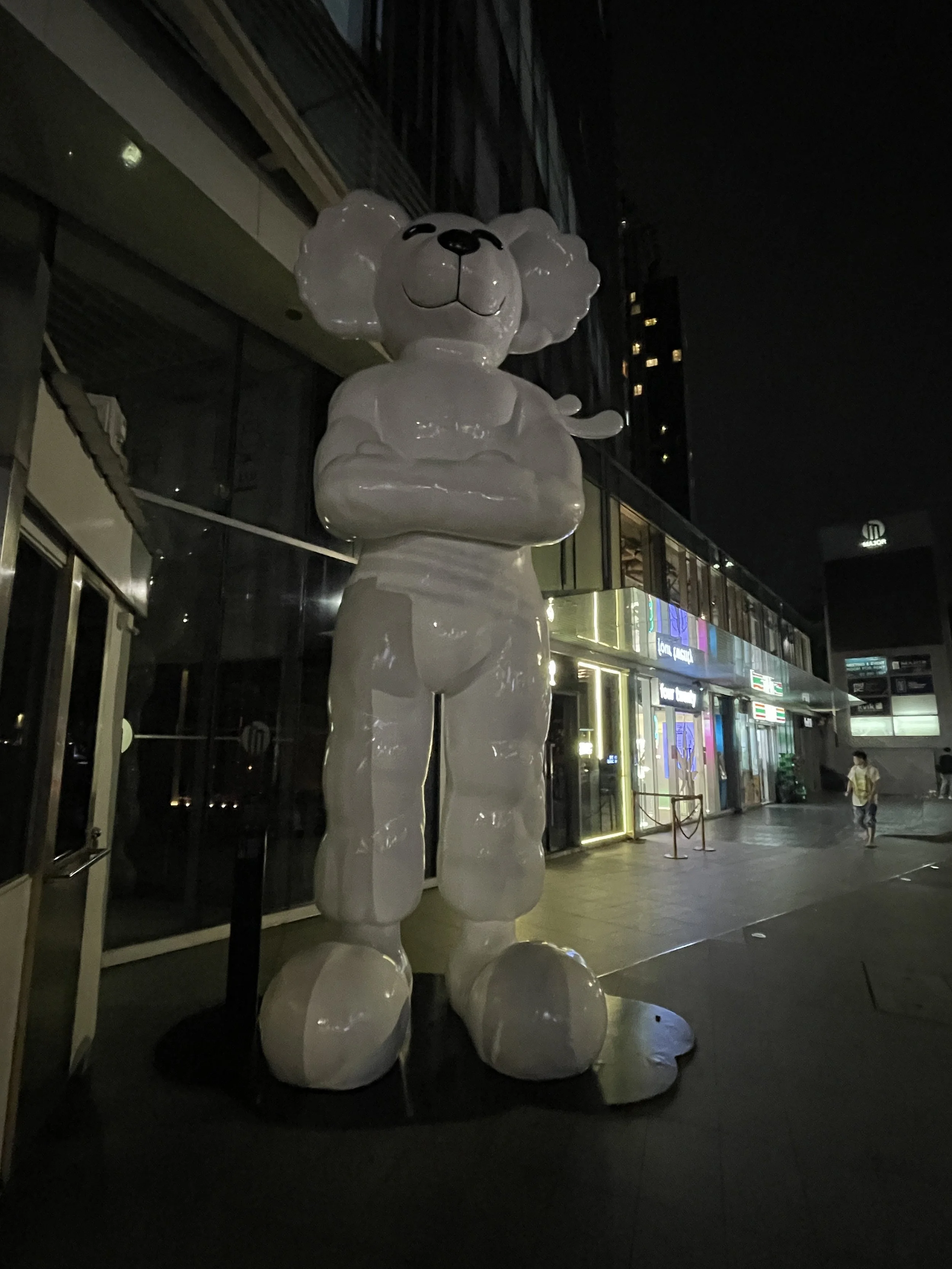 Big Weird Statue Outside