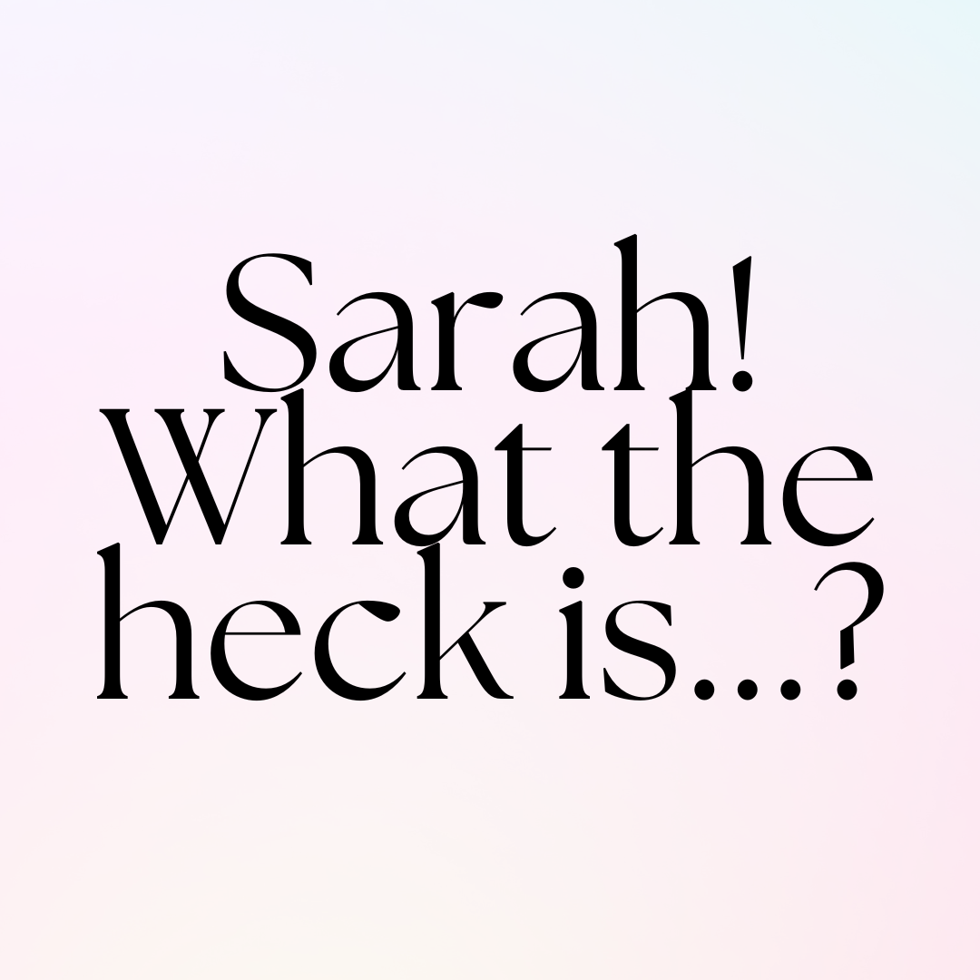 Sarah! What the heck is… EMDR?