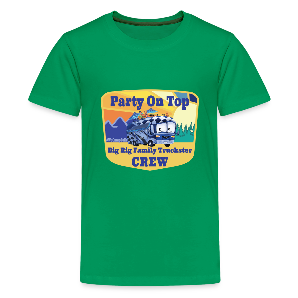 Big Rig Family Truckster #WeCampFolk Kids Tri-Blend T-Shirt s - xl