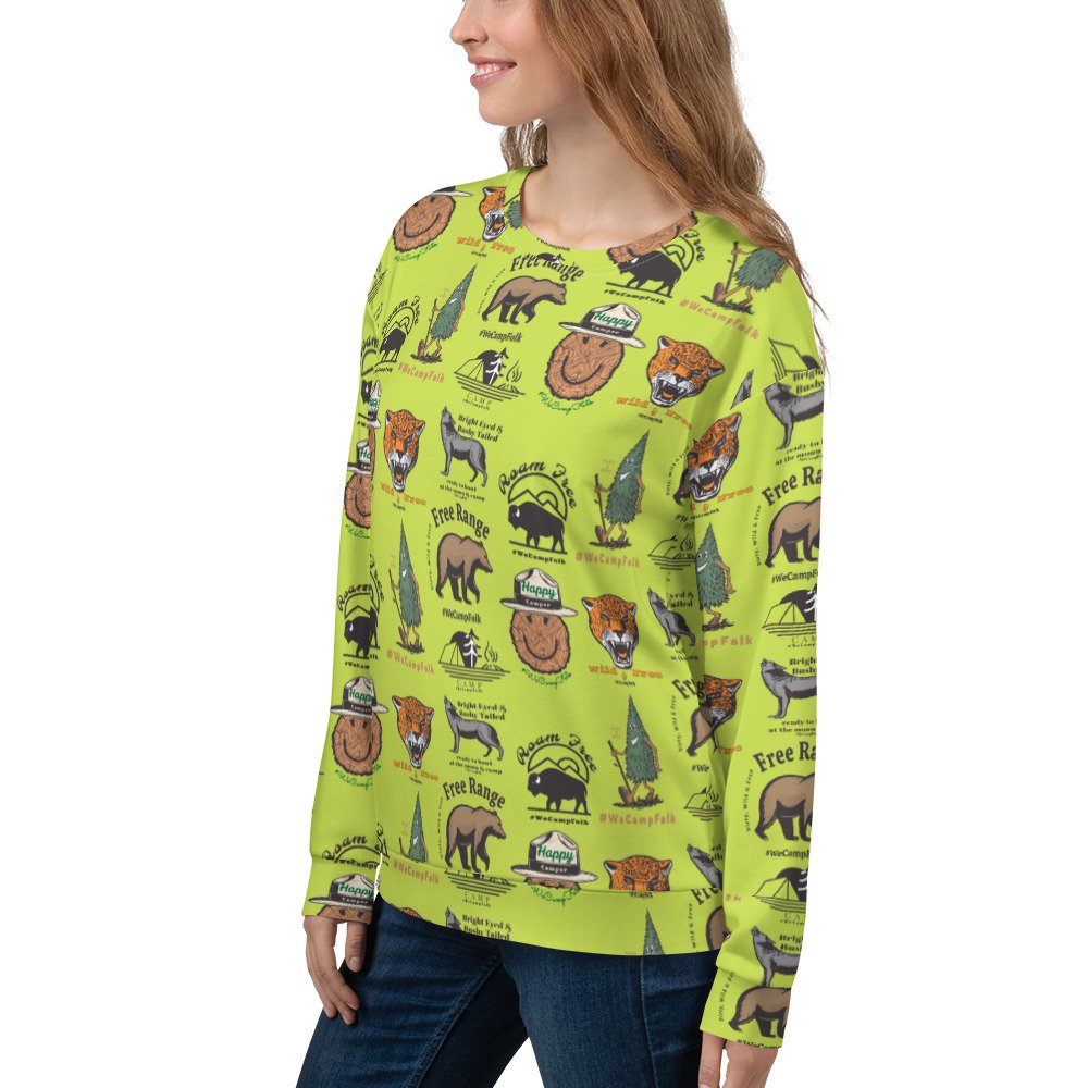 ladies rv camp motorhome nature sweatshirts and apparel