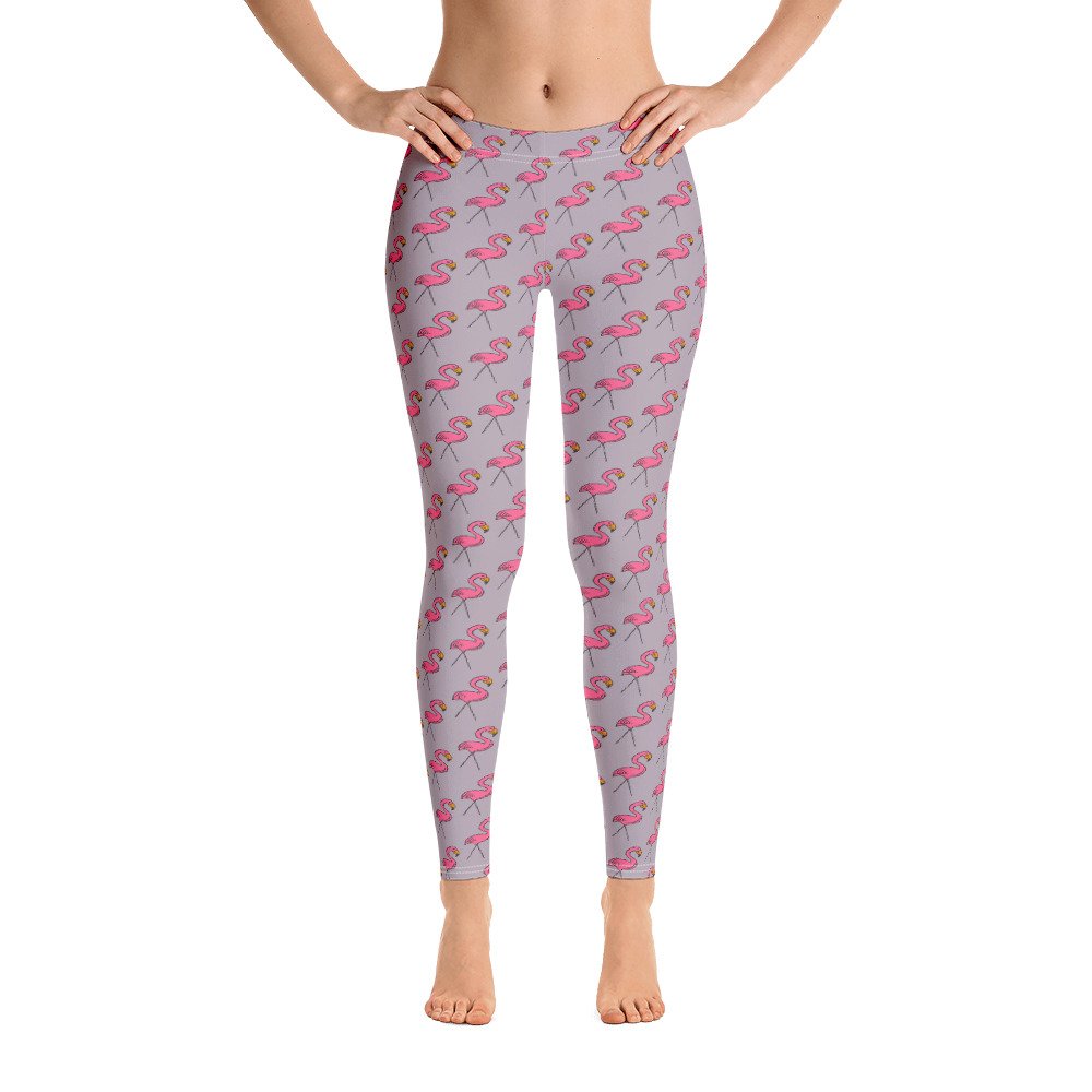 flamingo leggings