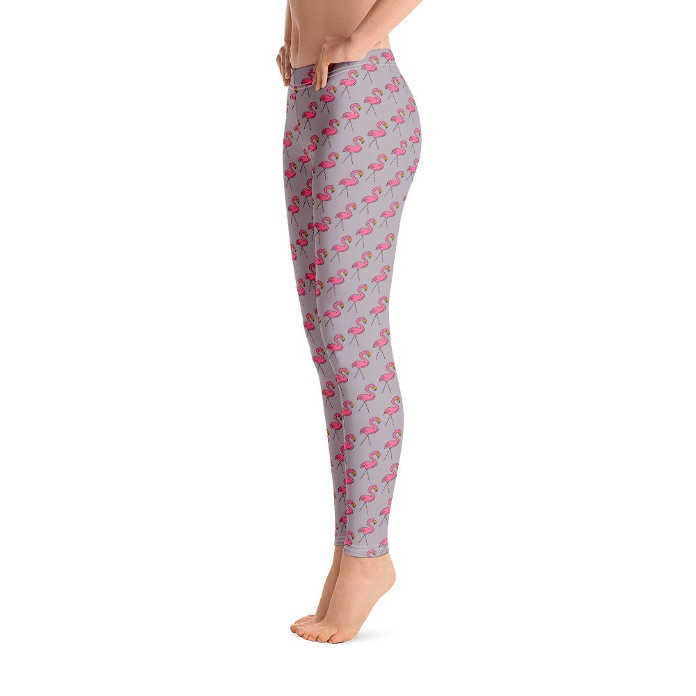 Flamingo #WeCampFolk Buttersoft Leggings in Lily xs - xl — Big Rig Family  Truckster #WeCampFolk RV Motorhome Nature Camp Apparel & Kid's Book About