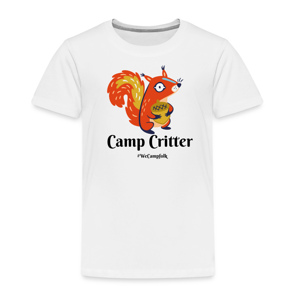 toddler squirrel t shirt / camp critter nature t shirt