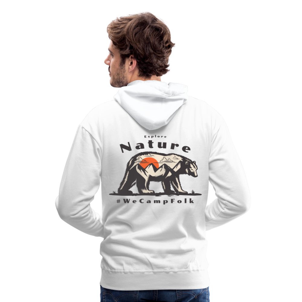 Men's Camp Groovy Mushroom / Bear Mountain Explore Nature hooded camping sweatshirt
