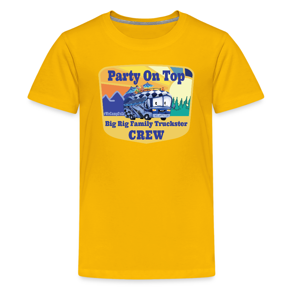 kids camp crew t shirt