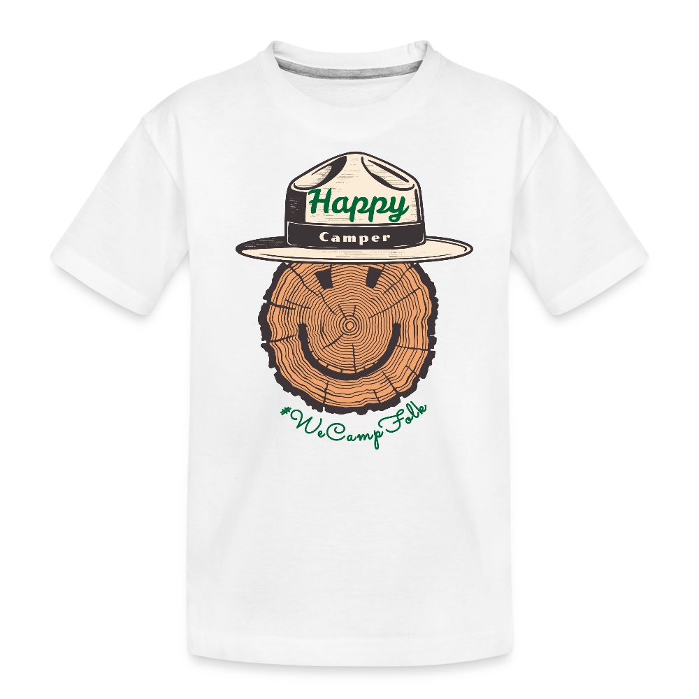Kids Happy Camper t shirt / girls boys park ranger nature national park t shirt