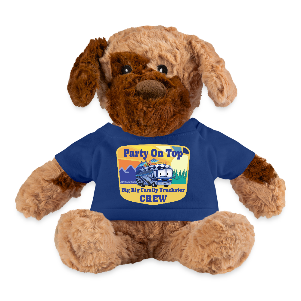 kids camping stuffie stuffed animal dog rv motorhome camping gift for kids