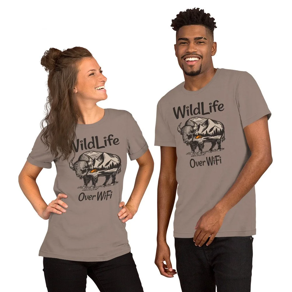 Couples tent camping t shirt unisex-staple-t-shirt-pebble-front-68d43f43c1e51.jpg