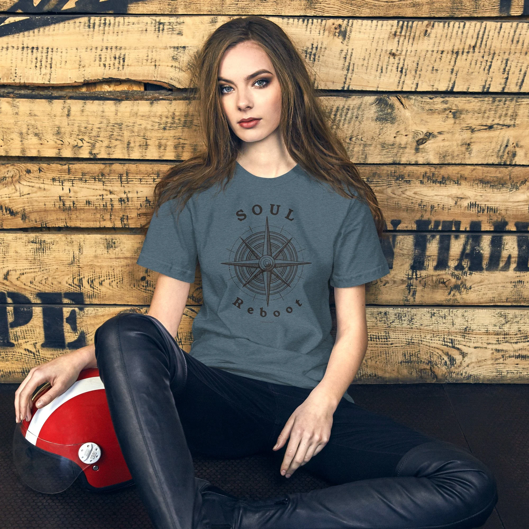 Soul Reboot #WeCampFolk Compass Nature unisex-staple-t-shirt-heather-slate-front-68d5b94114b0d.jpg
