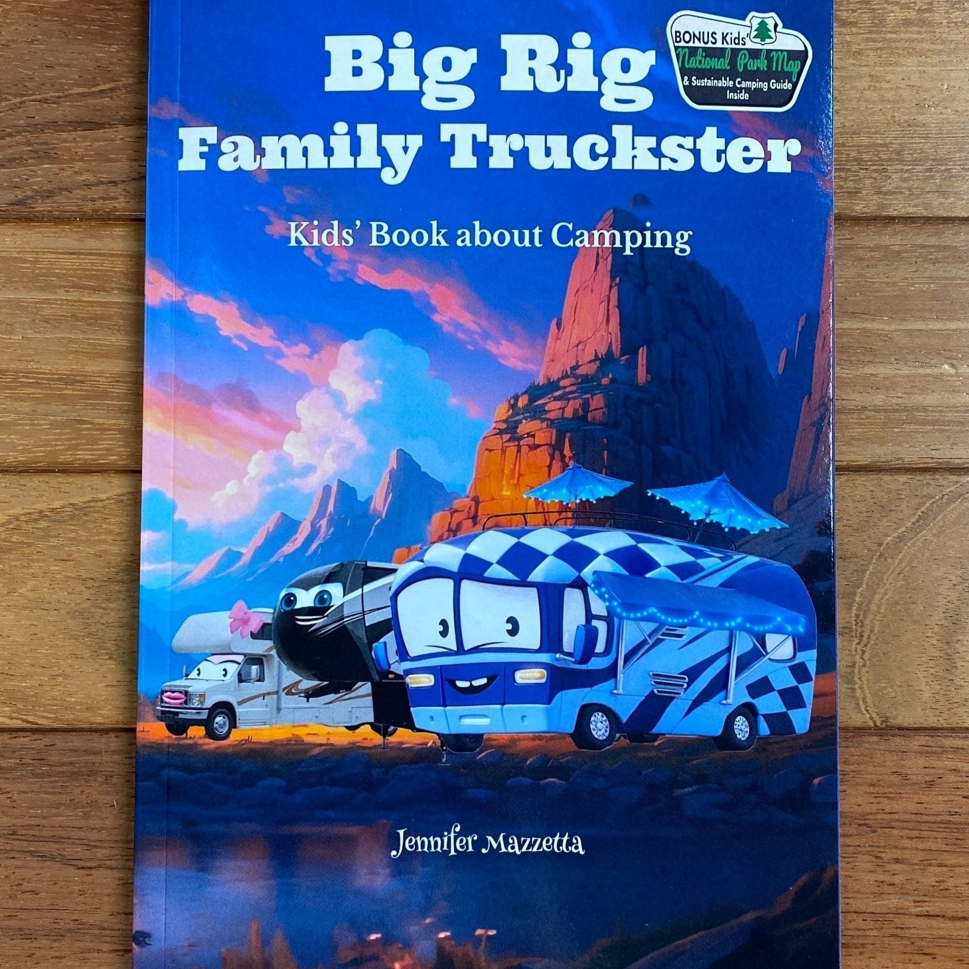 Big Rig Family Truckster: Kids' Book about Camping RV Motorhome Camping gift book for kids
