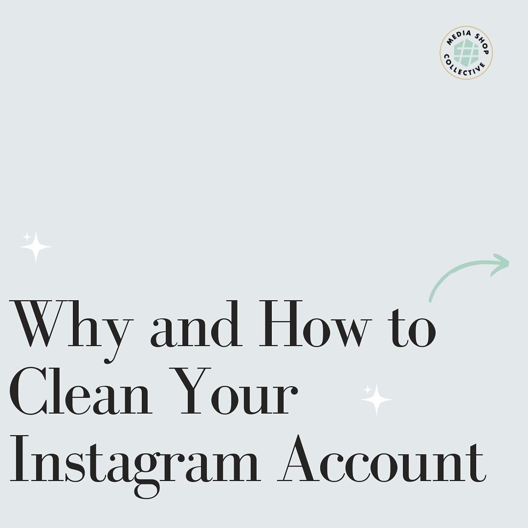 It&rsquo;s SPRING CLEANING time ✨✨✨

With things constantly changing on social media platforms, it&rsquo;s important to keep your instagram or facebook&rsquo;s brand up-to-date and relevant.

Everyone&rsquo;s social media is different, but these are 