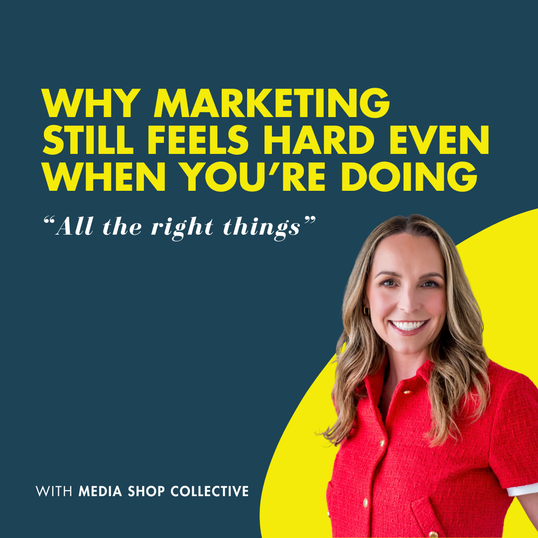 Why Marketing Still Feels Hard Even When You’re Doing “All the Right Things”