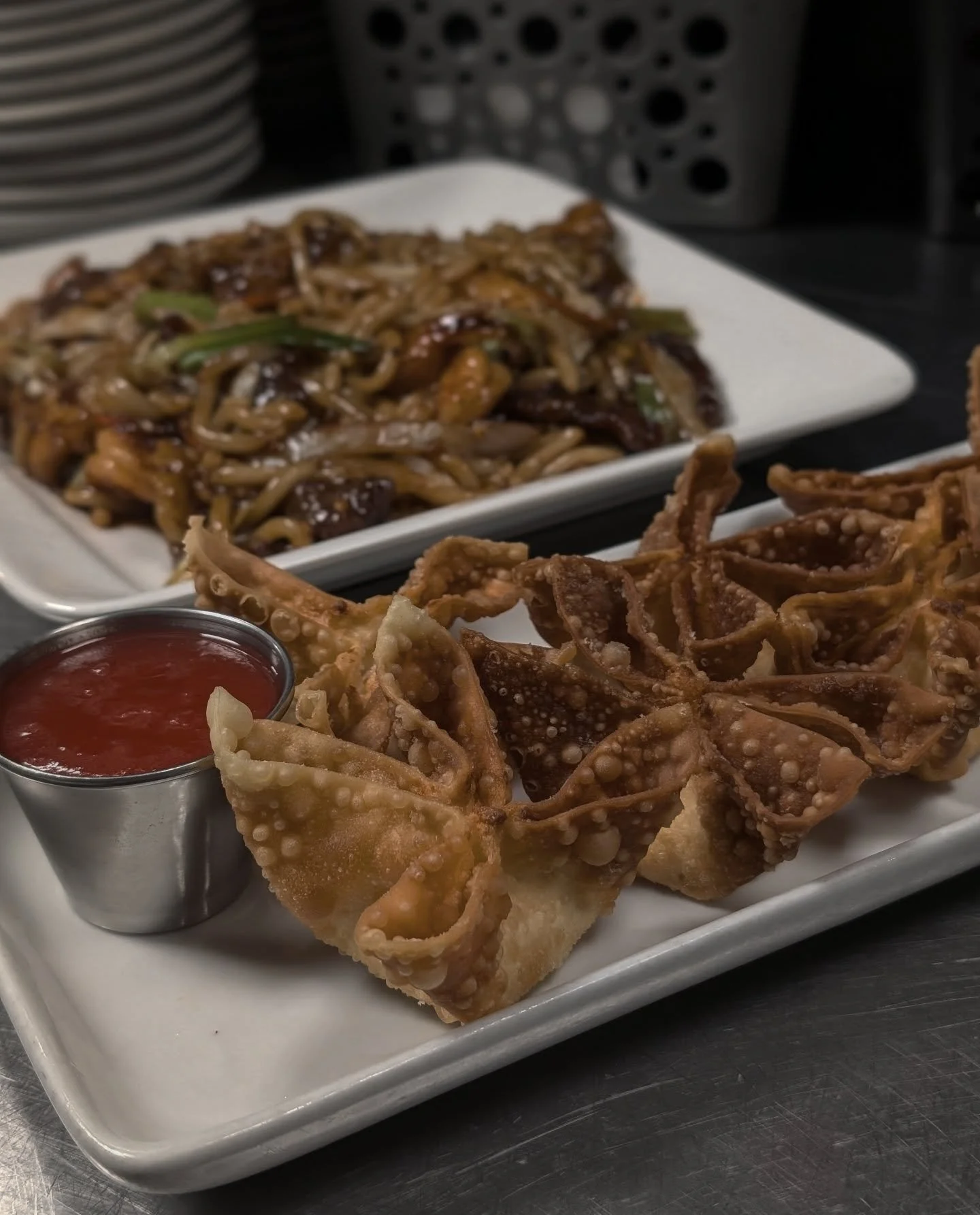 It is with a heavy heart that we have to post that we can NO longer sell crab rangoons. 

Y'all bought so many crab rangoons that the ocean has run out of crabs! 🦀 There is no longer a single crab left and we can't just sell y'all "____ rangoon