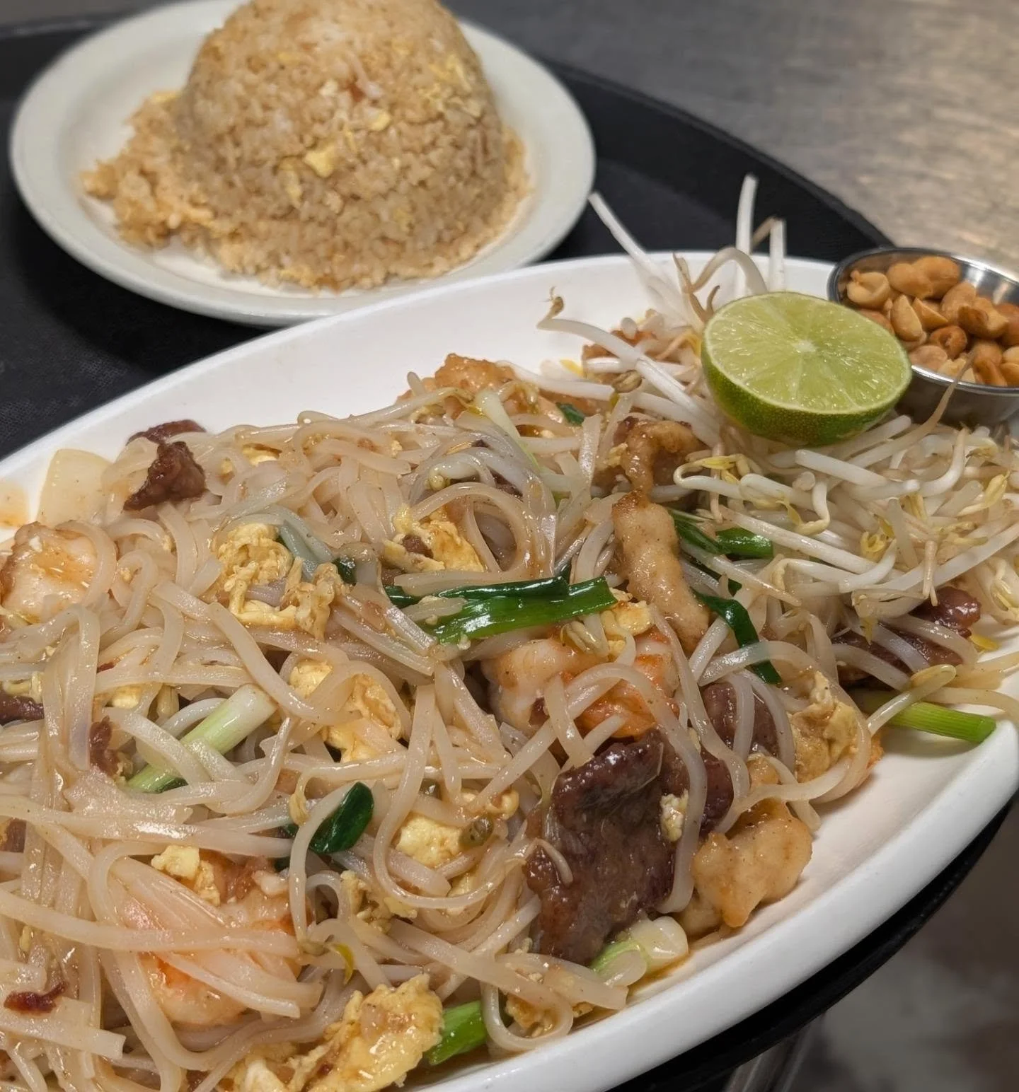 Good morning everyone! Happy Columbus Day, we will be closed for today. 
We will see y'all tomorrow! 

Pictured here: Combination Pad Thai 

📍The Rice Hat&nbsp;

1702 US 181 A9 Portland, TX 78374&nbsp;

Mon - Sat 11am to 8:30pm&nbsp;

Sunday CLOSED

