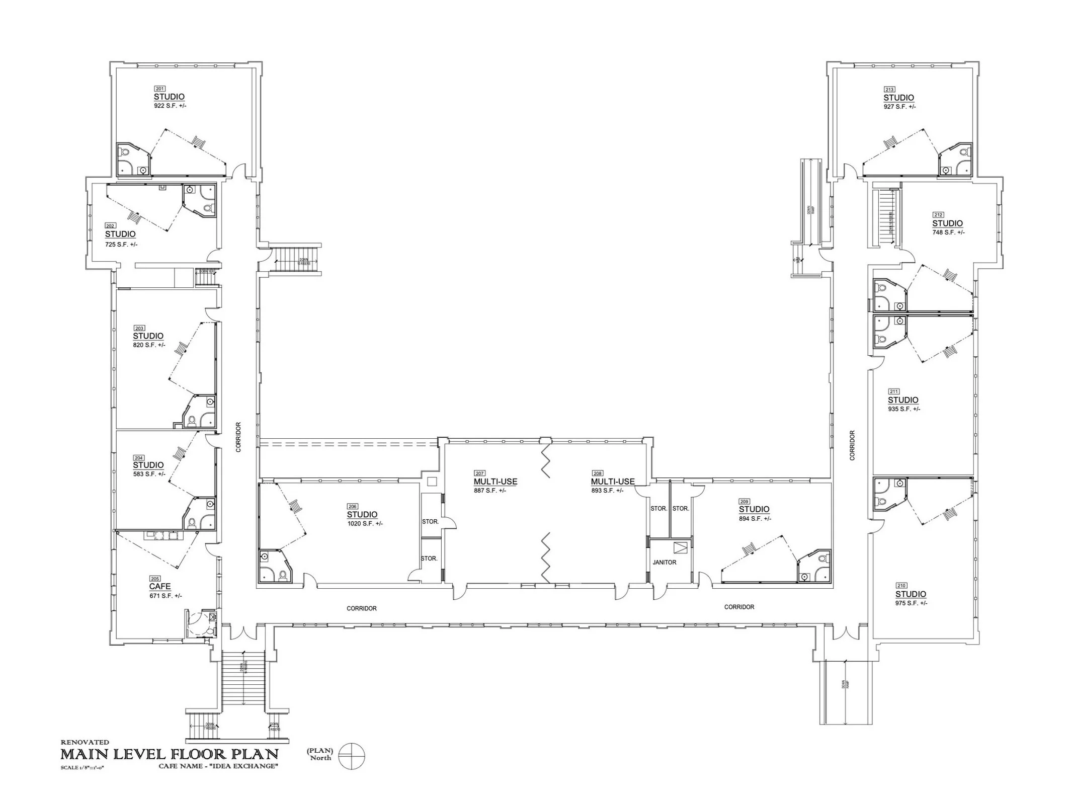 Main Level Floor Plan