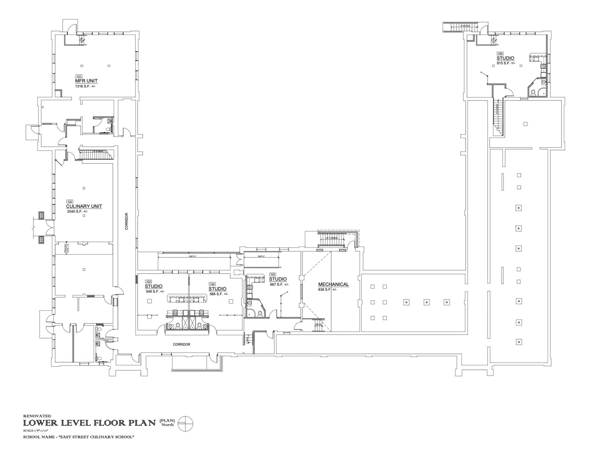 Lower Level Floor Plan