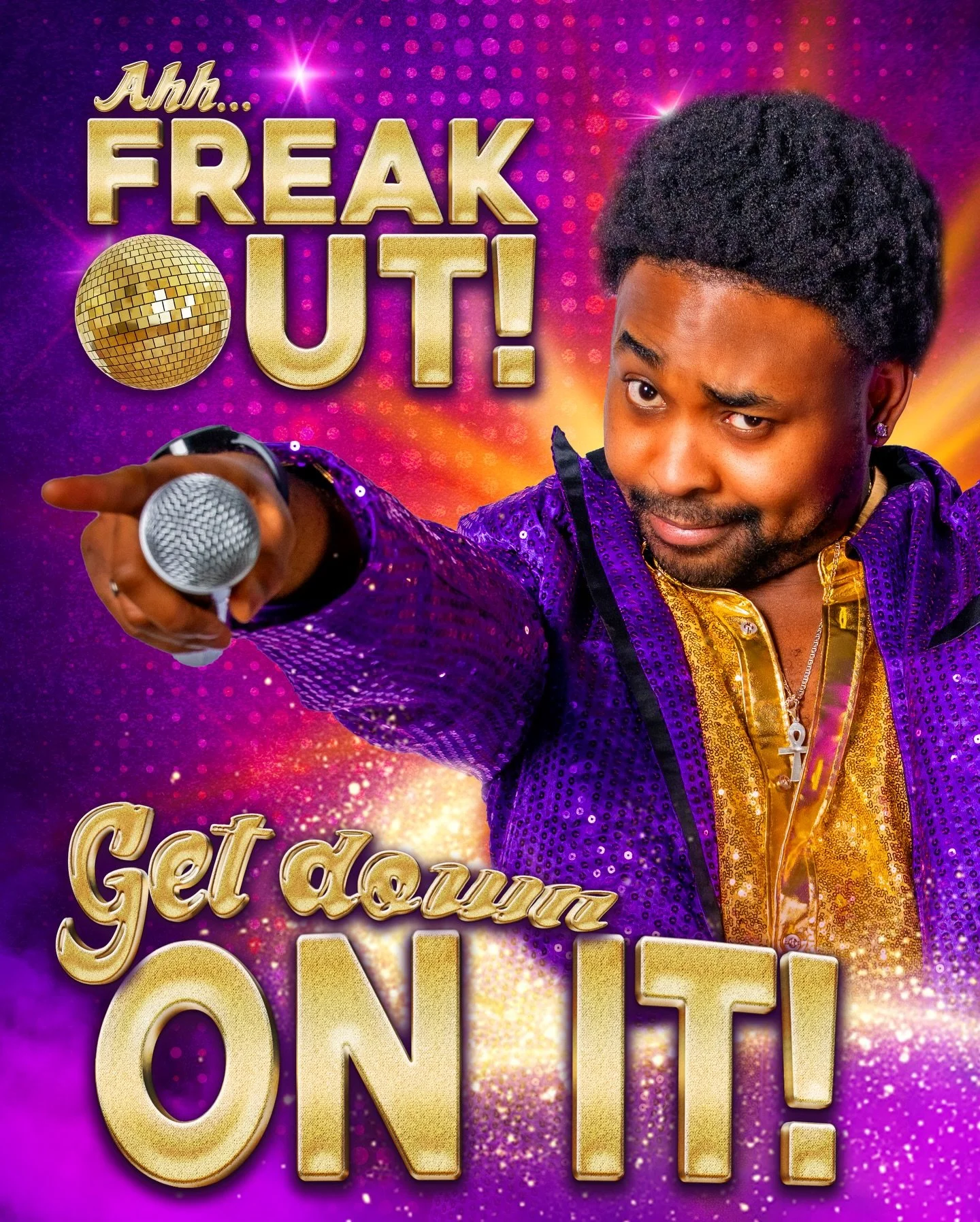 It&rsquo;s your time to PARTY! 🤩🎉

We can&rsquo;t wait to FREAK OUT and dance with you like it&rsquo;s 1979! 🕺🪩

So, who&rsquo;s joining us in FUNKYTOWN? 🤩🪩