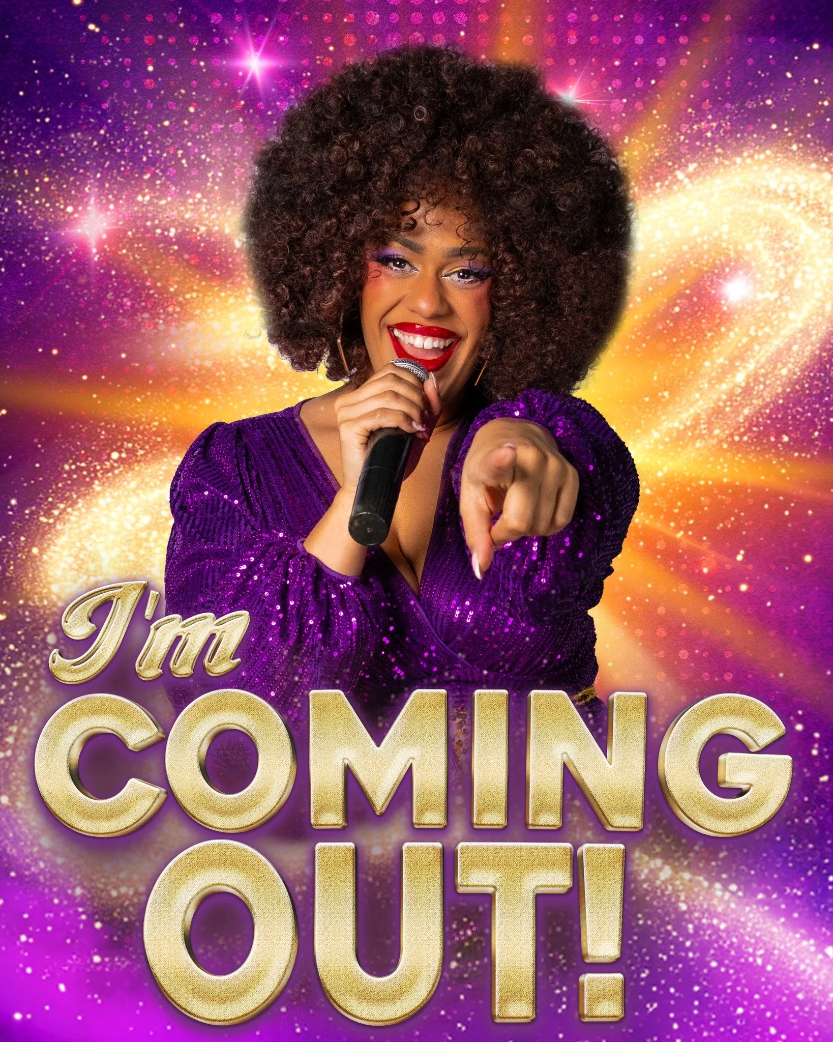 ✨ I&rsquo;m coming out&hellip; and I want the world to know! ✨

This is your sign to step into the spotlight, strut your stuff and let your inner disco diva shine! 

So lace up those platforms and get ready to FREAK OUT! 🤩🎉