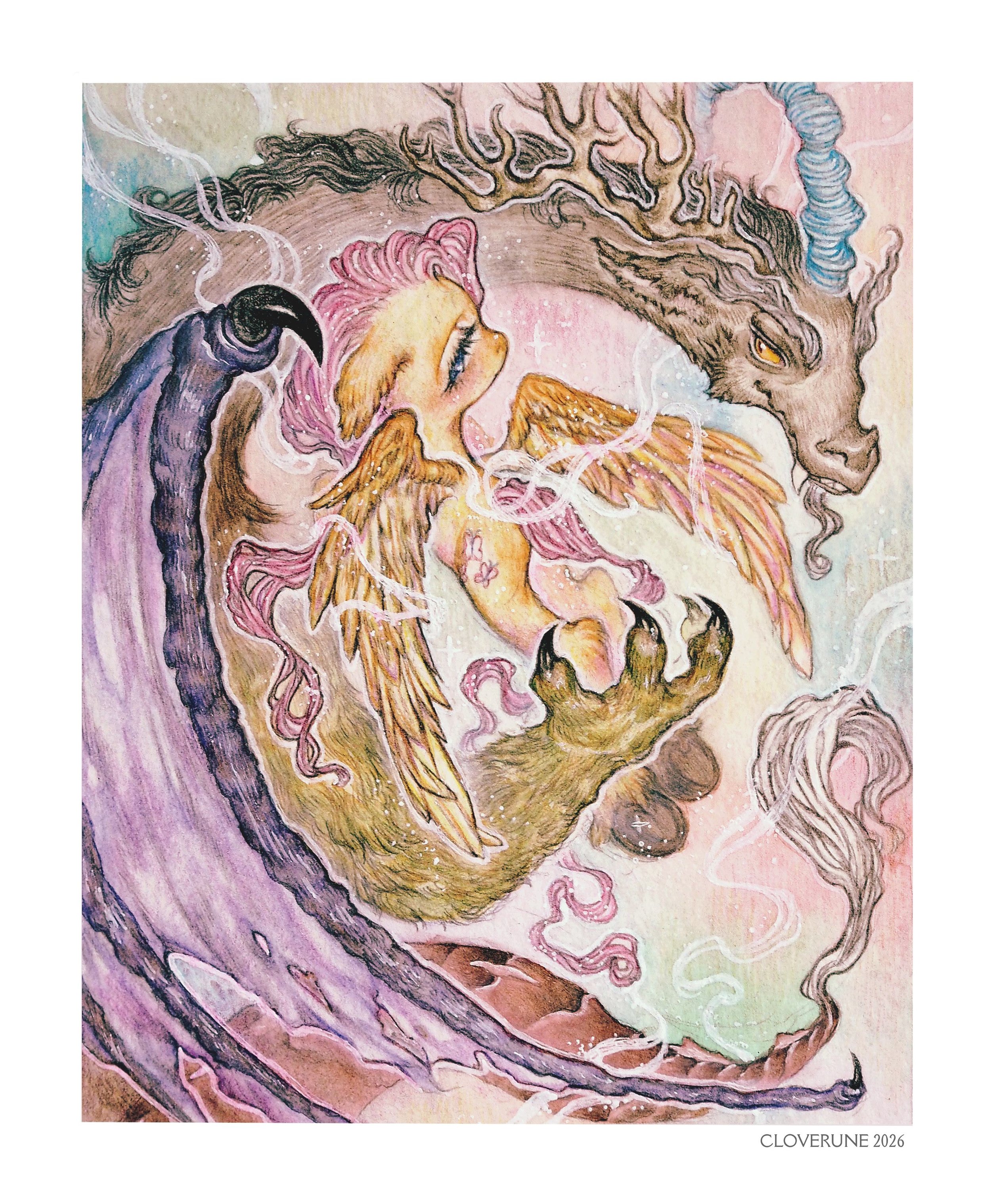 WATERCOLOR, MIXED MEDIA, 2026