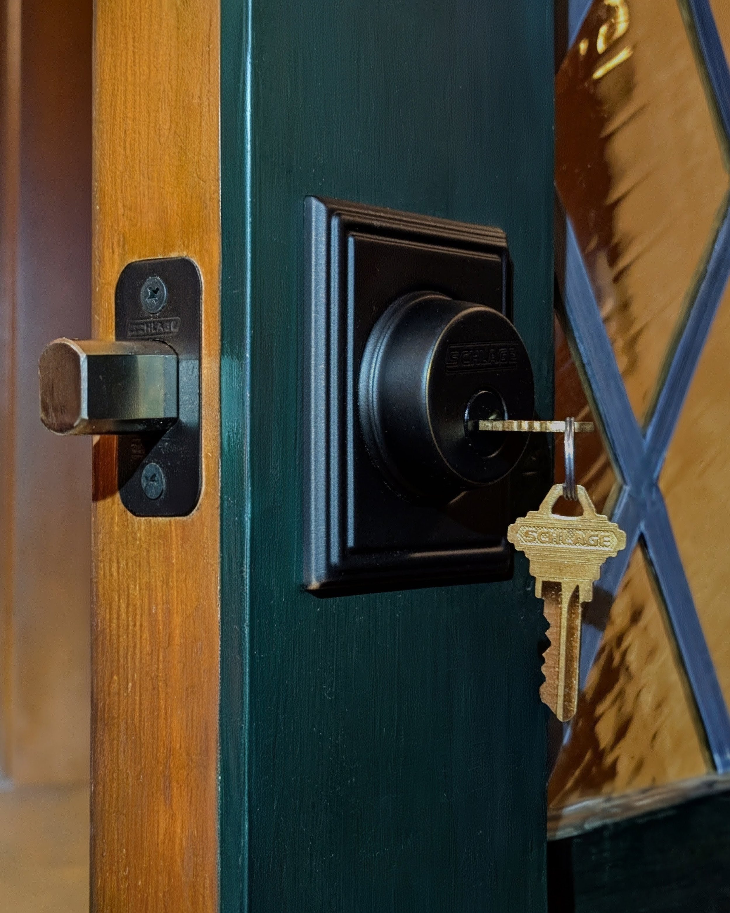 Schlage Deadbolt Lock Installation in Newton, MA
