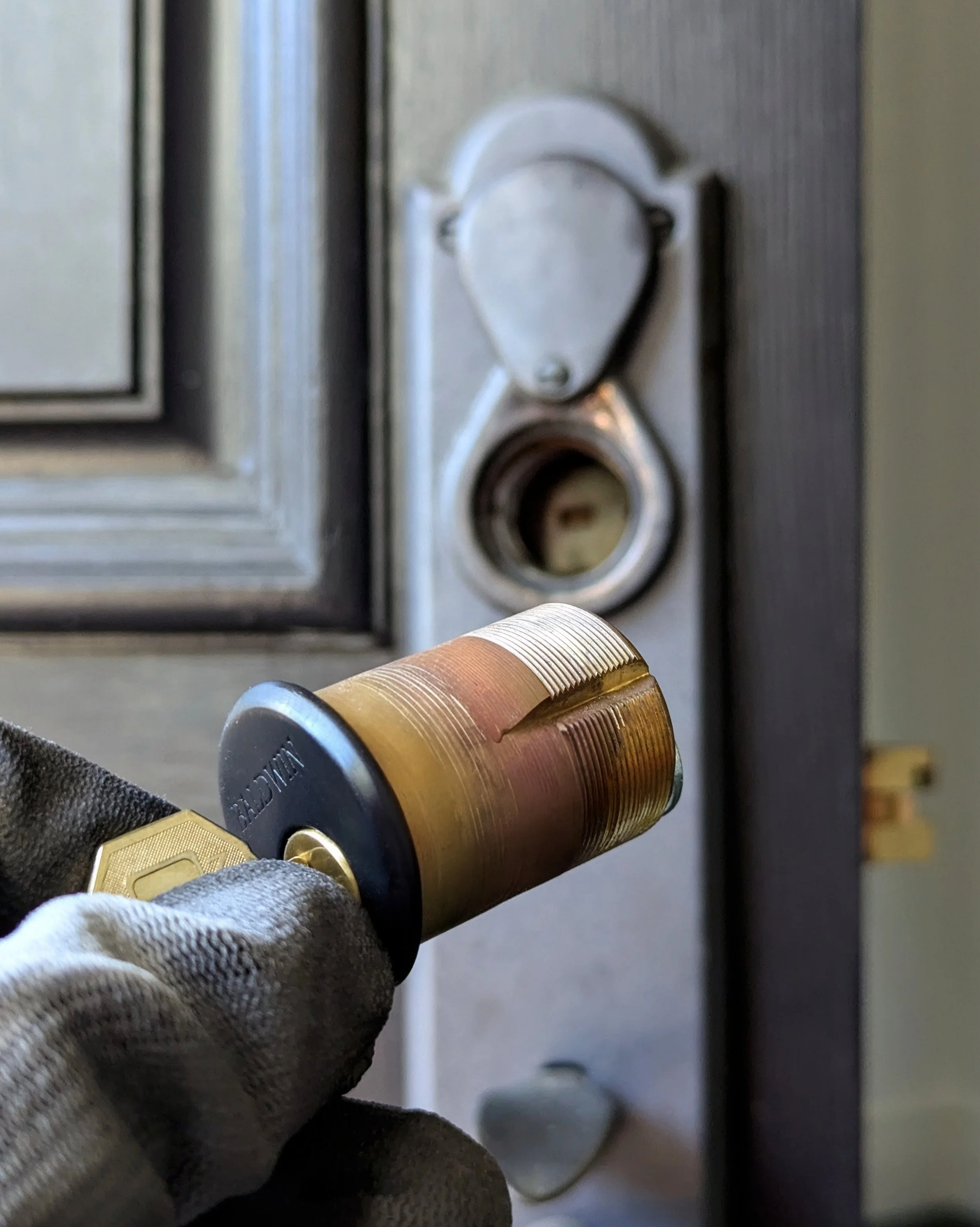 Custom Baldwin Lock Rekey in Weston, MA