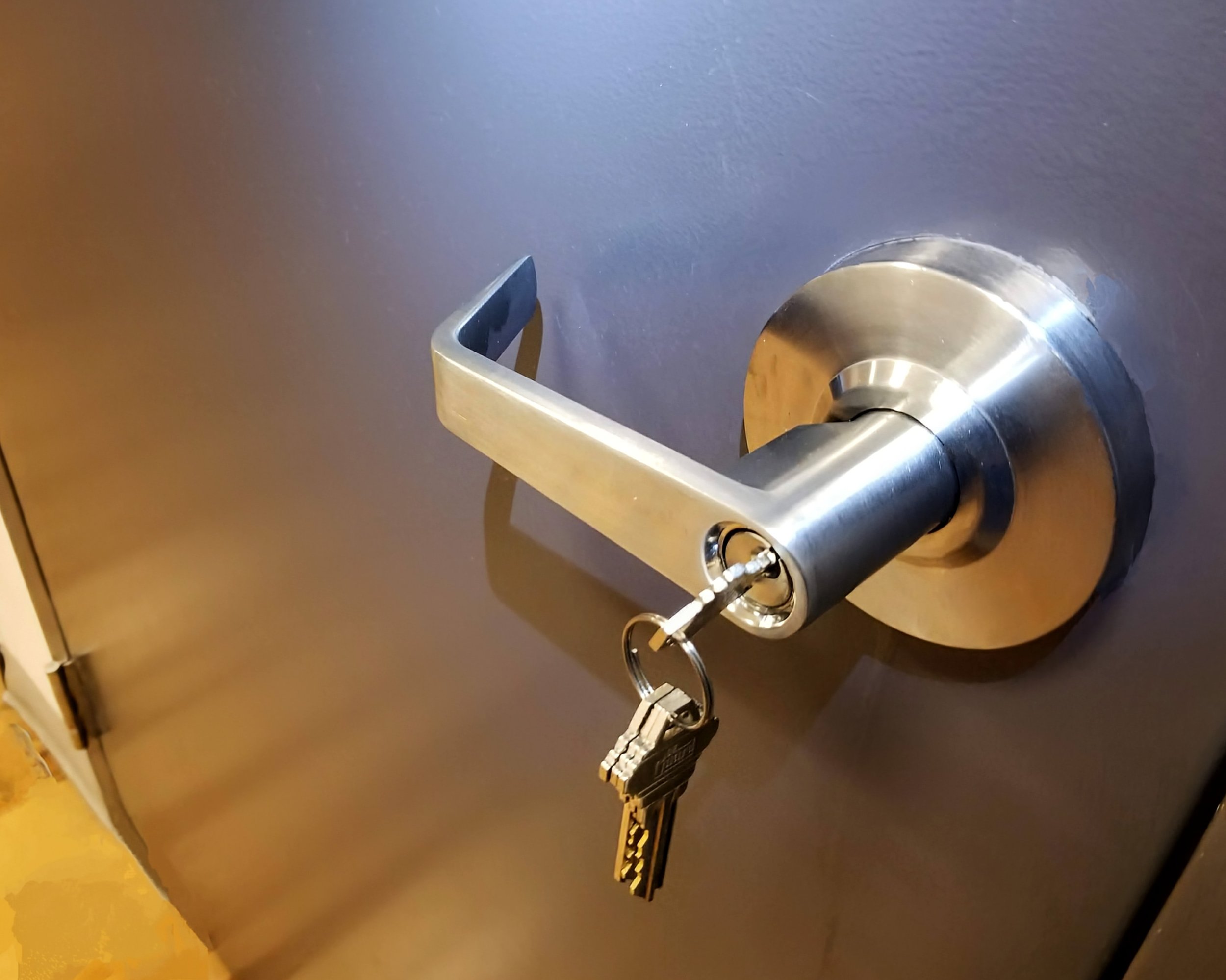 Commercial Door Lever Change in Boston