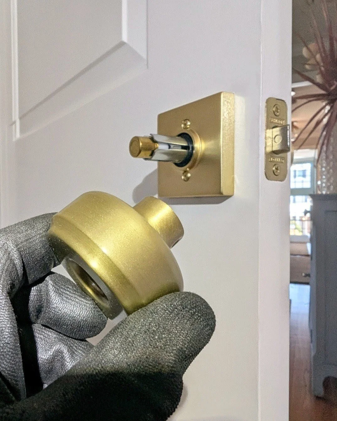 Bedroom Door Lock Change in Lexington, MA