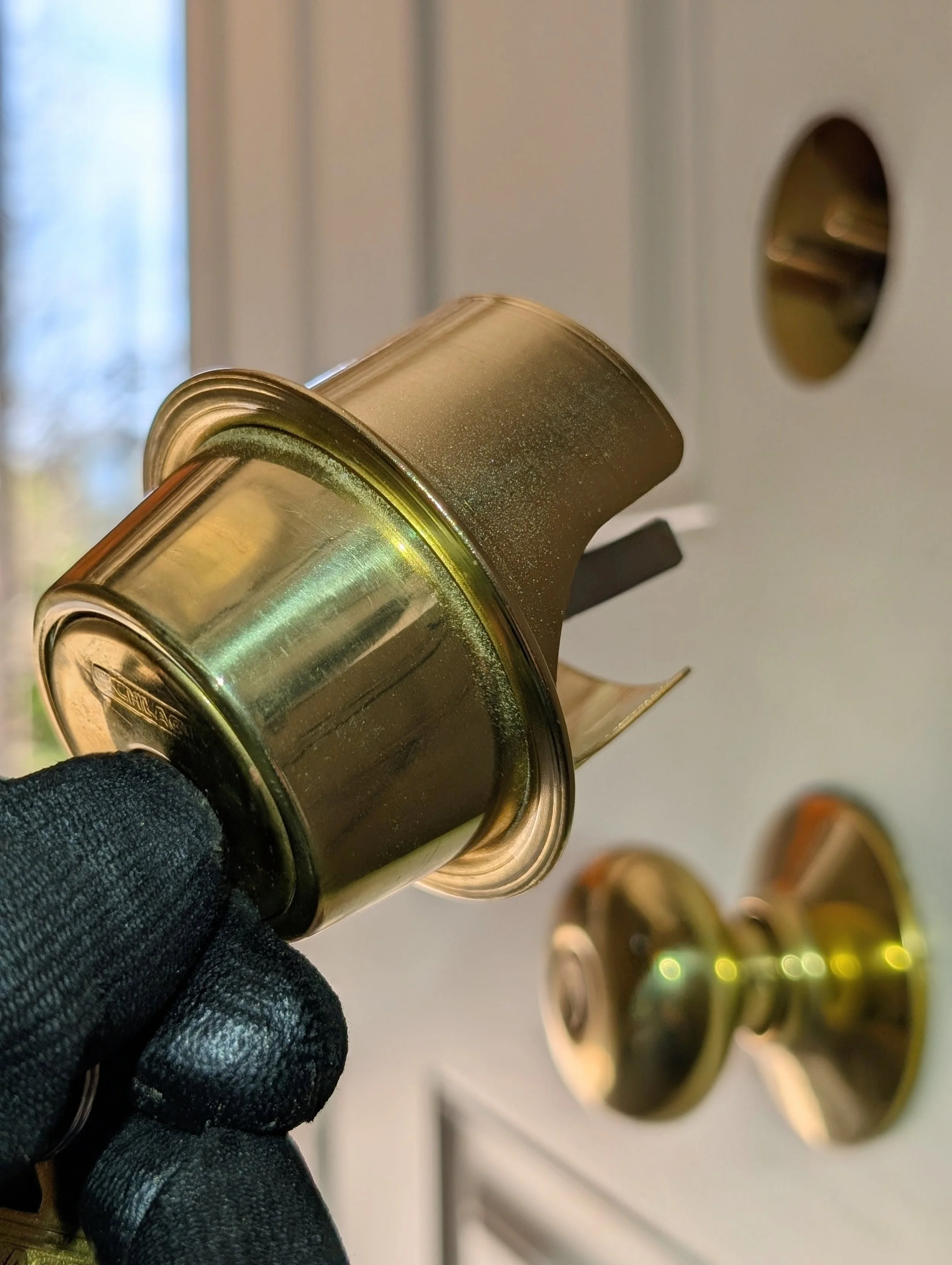 Schlage Door Lock Rekey in Newton, MA
