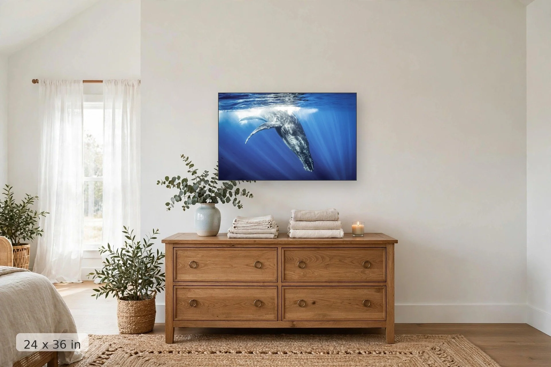 Diving Whale