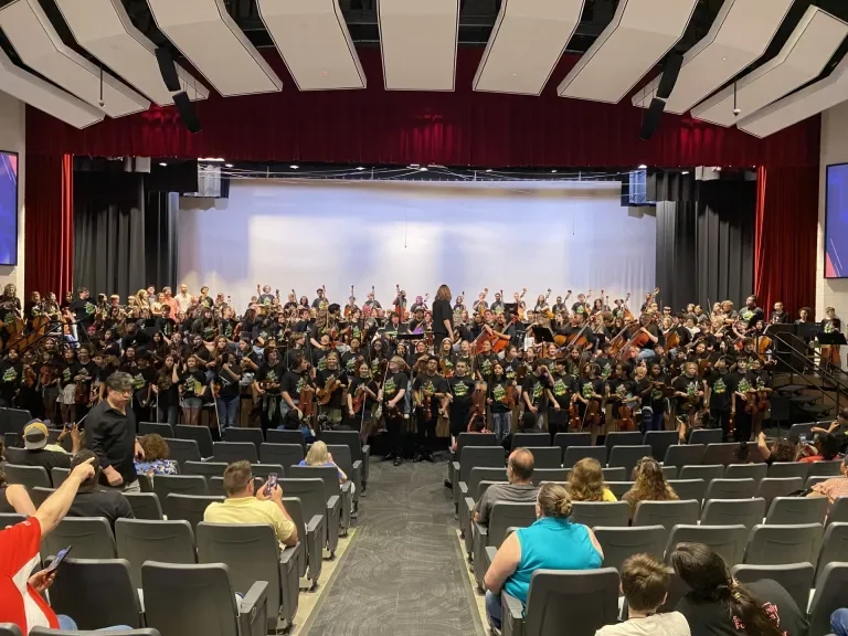 String Dreams Concert brings hundreds of student musicians together