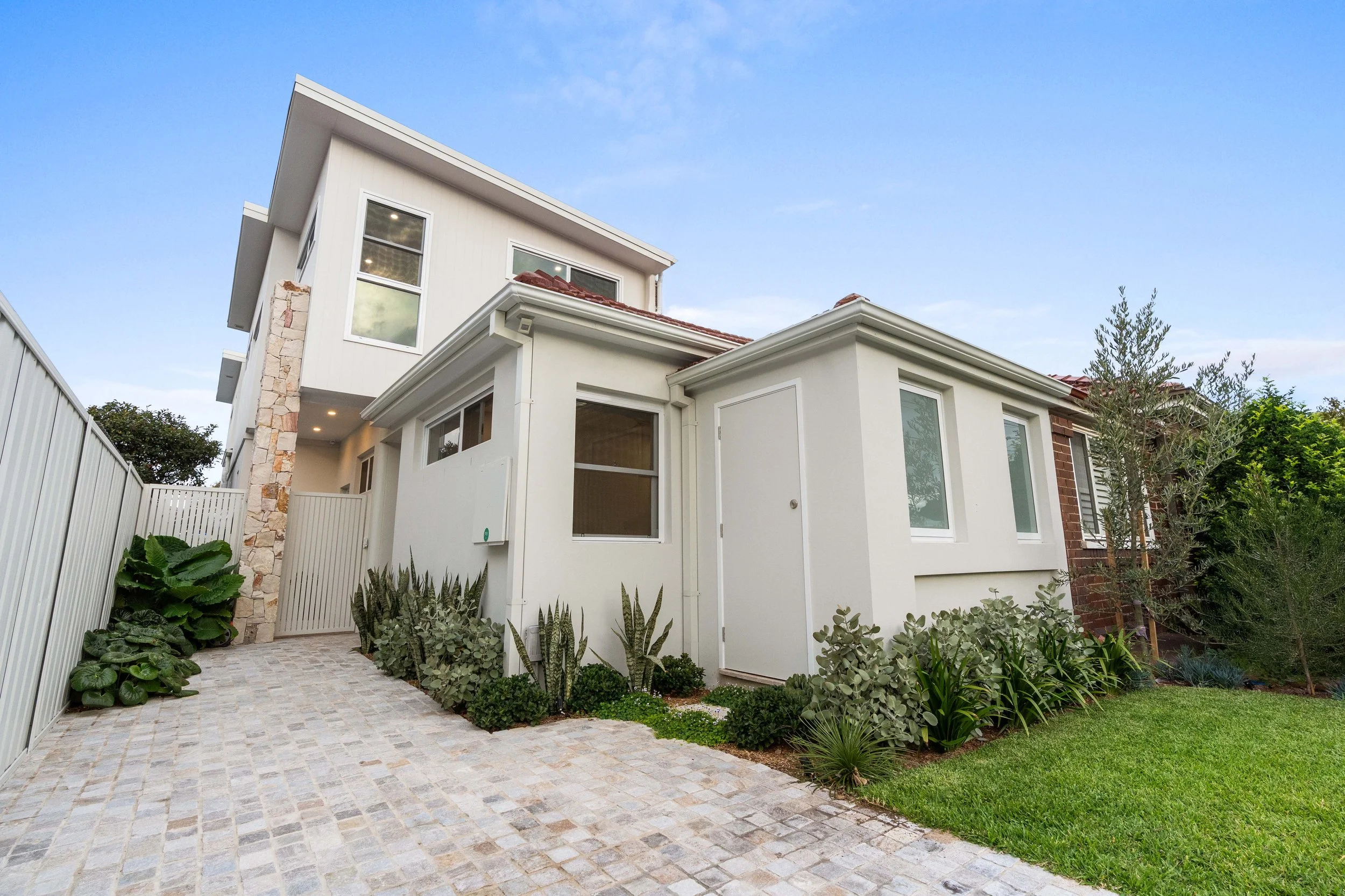 PAINE STREET, MAROUBRA - Second Storey addition, complete renovation of semi