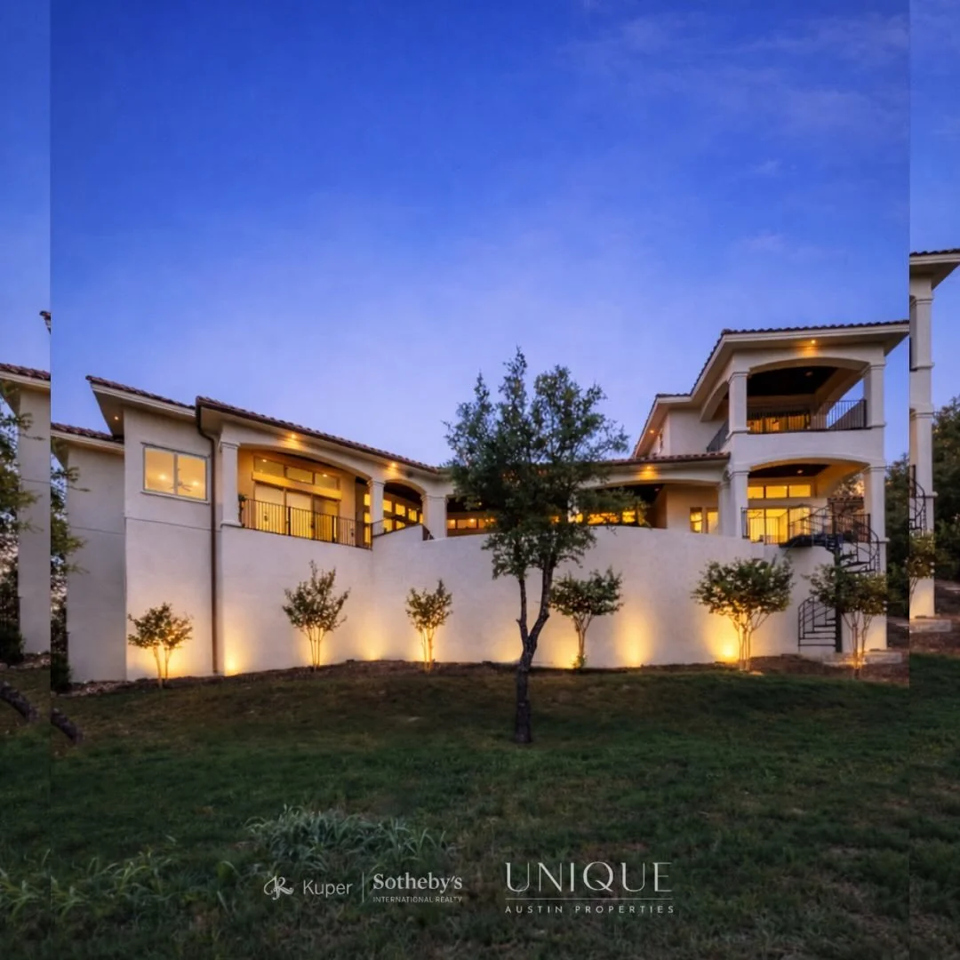 Designed for Elevated Living.
Now Offered at $2.75M ✨

Golden sunsets over the Austin skyline. A glass of wine by the infinity pool. Soft evening lights spilling across the terrace. 

💫 Are you ready to schedule your private tour of this exceptional