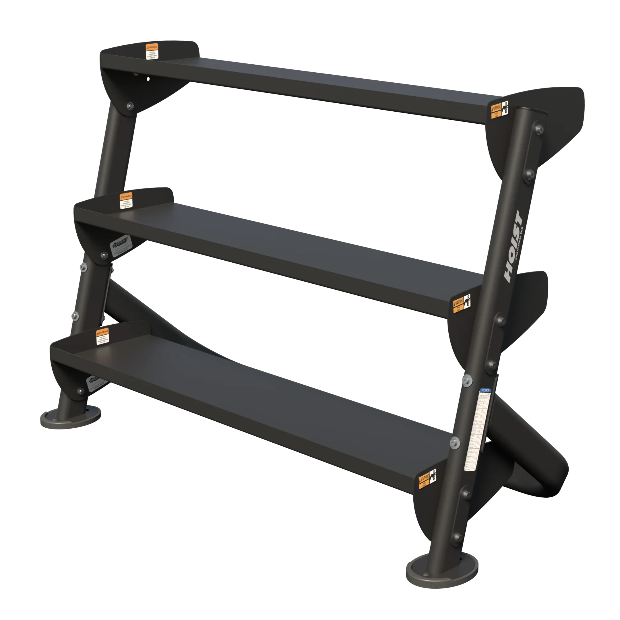 HF-5461-OPT-48 48" DUMBBELL RACK WITH OPT (3RD-TIER)