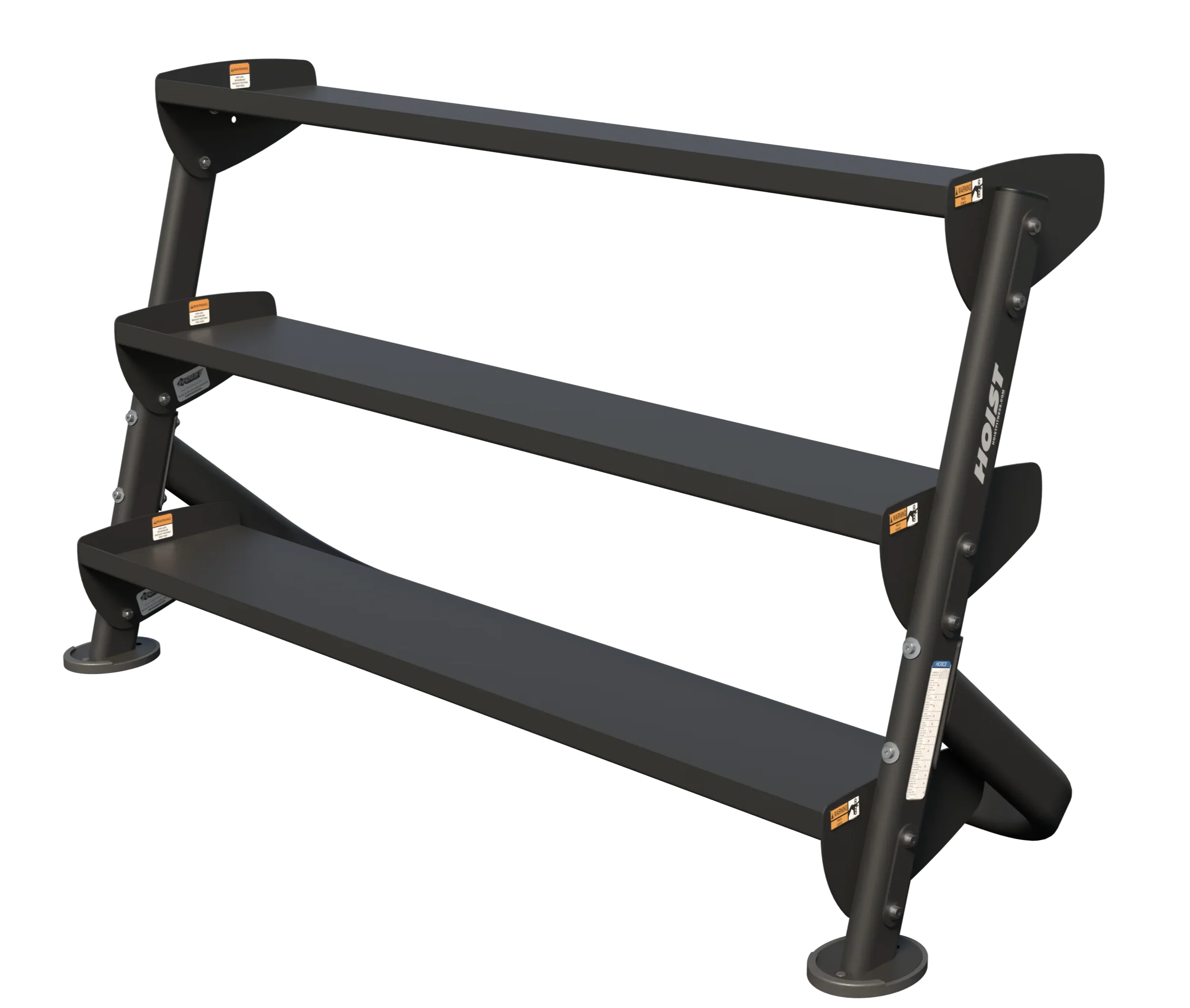 HF-5461-OPT-60 60" DUMBBELL RACK WITH OPT (3RD-TIER)