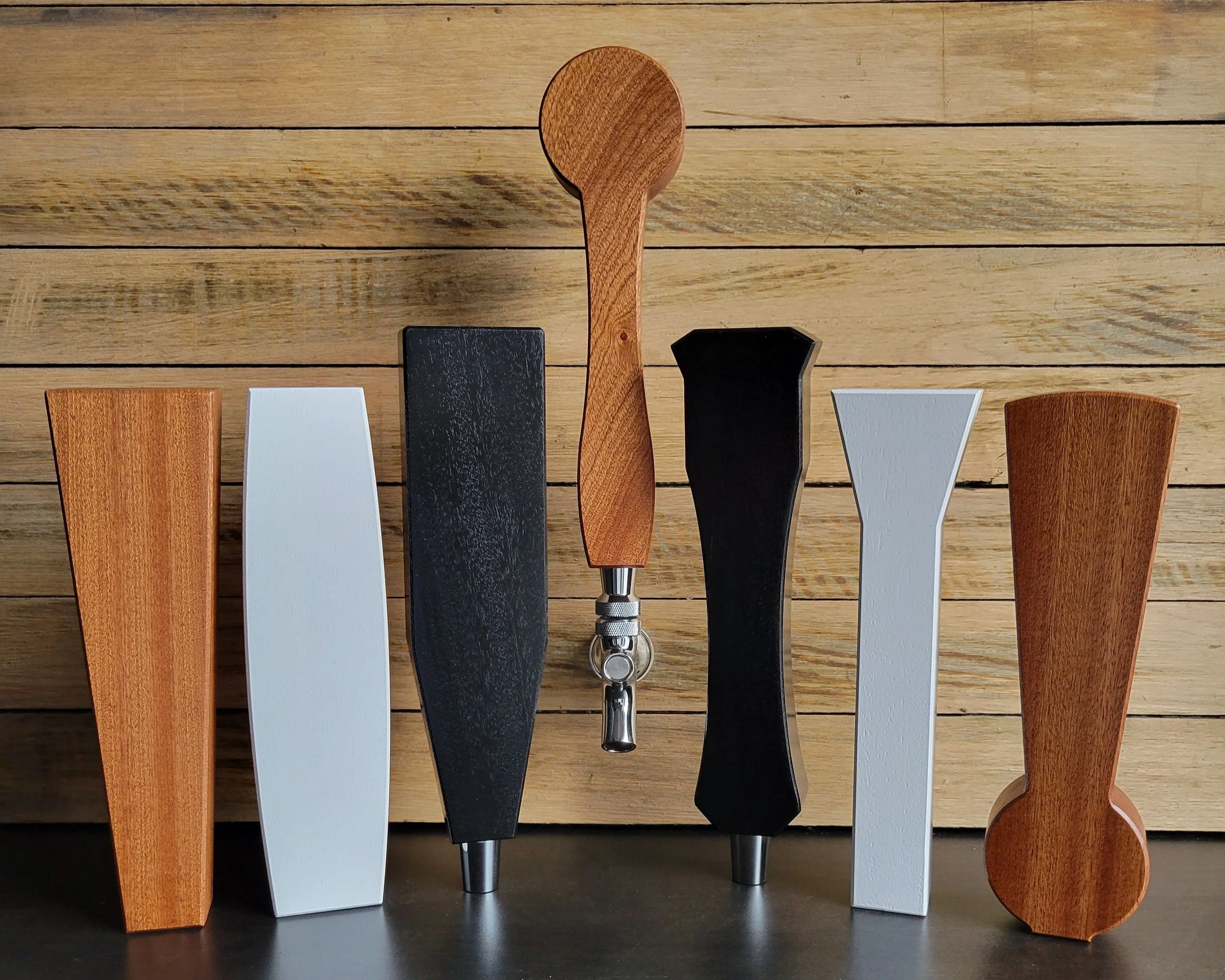 Ready to Pour Tap Handles... Build your brand with this fully customizable beer tap handles. Proudly made in the USA by The End Grain Working Co