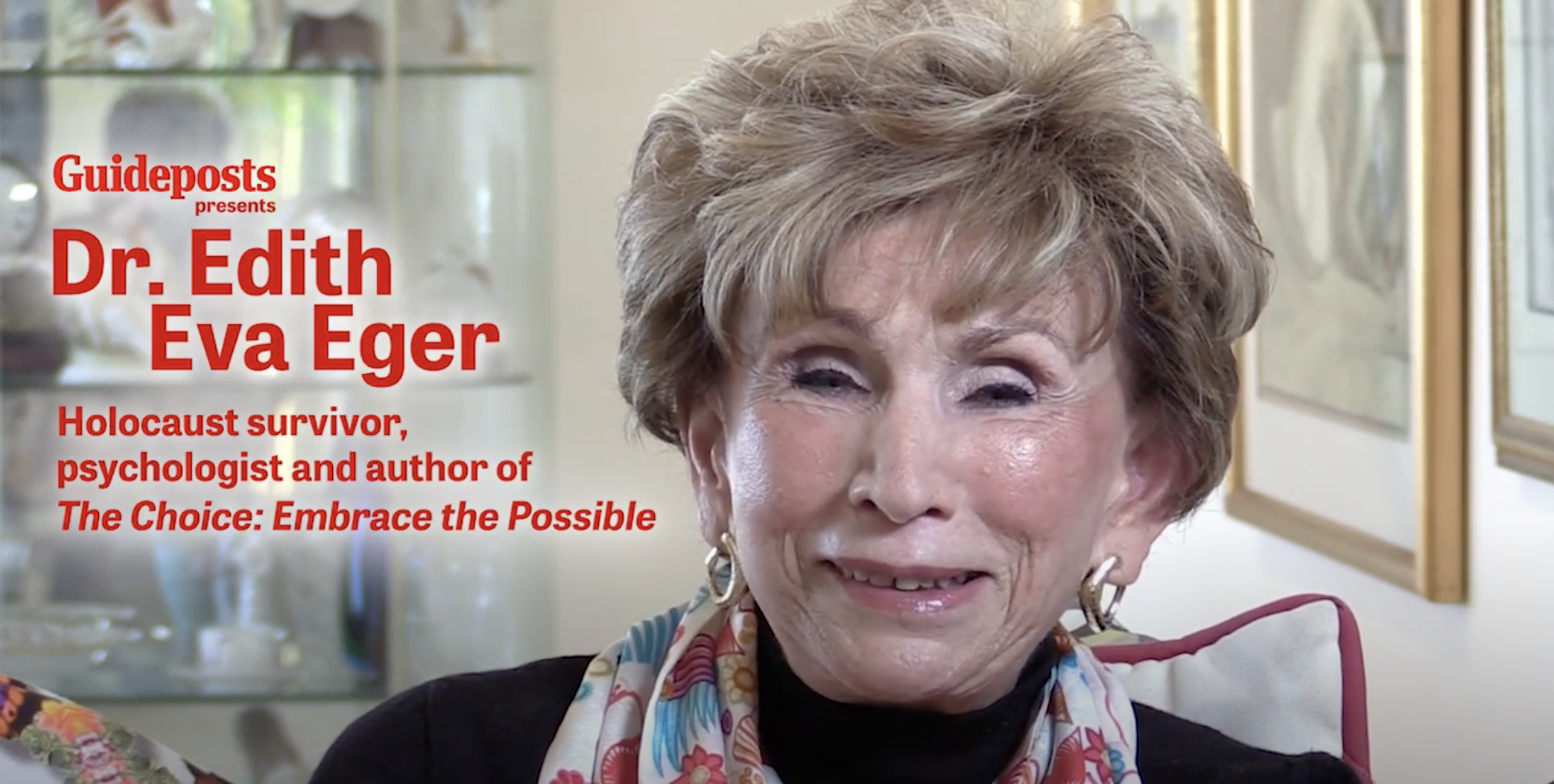 Holocaust survivor Dr. Edith Eva Eger 