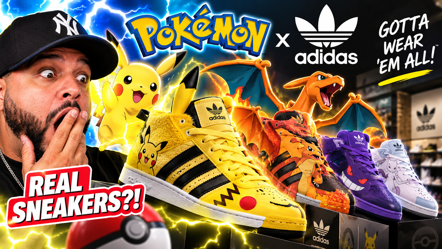 Pokémon x adidas: Gotta Catch ’Em All… Including the Sneakers