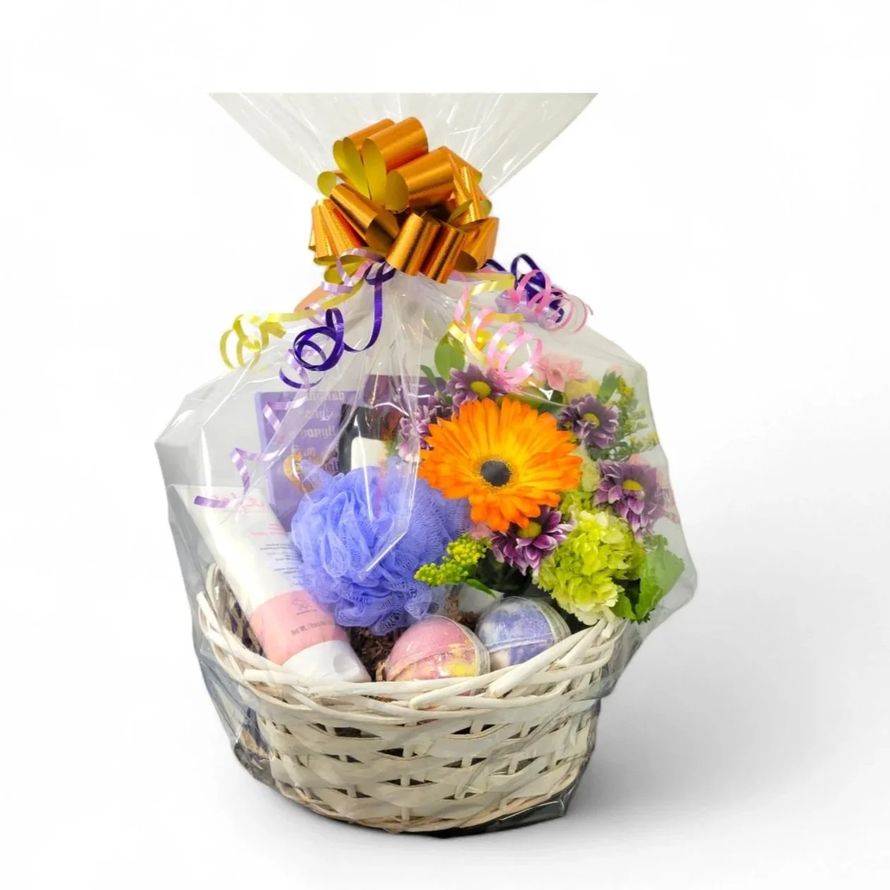 Flowers and Spa Basket