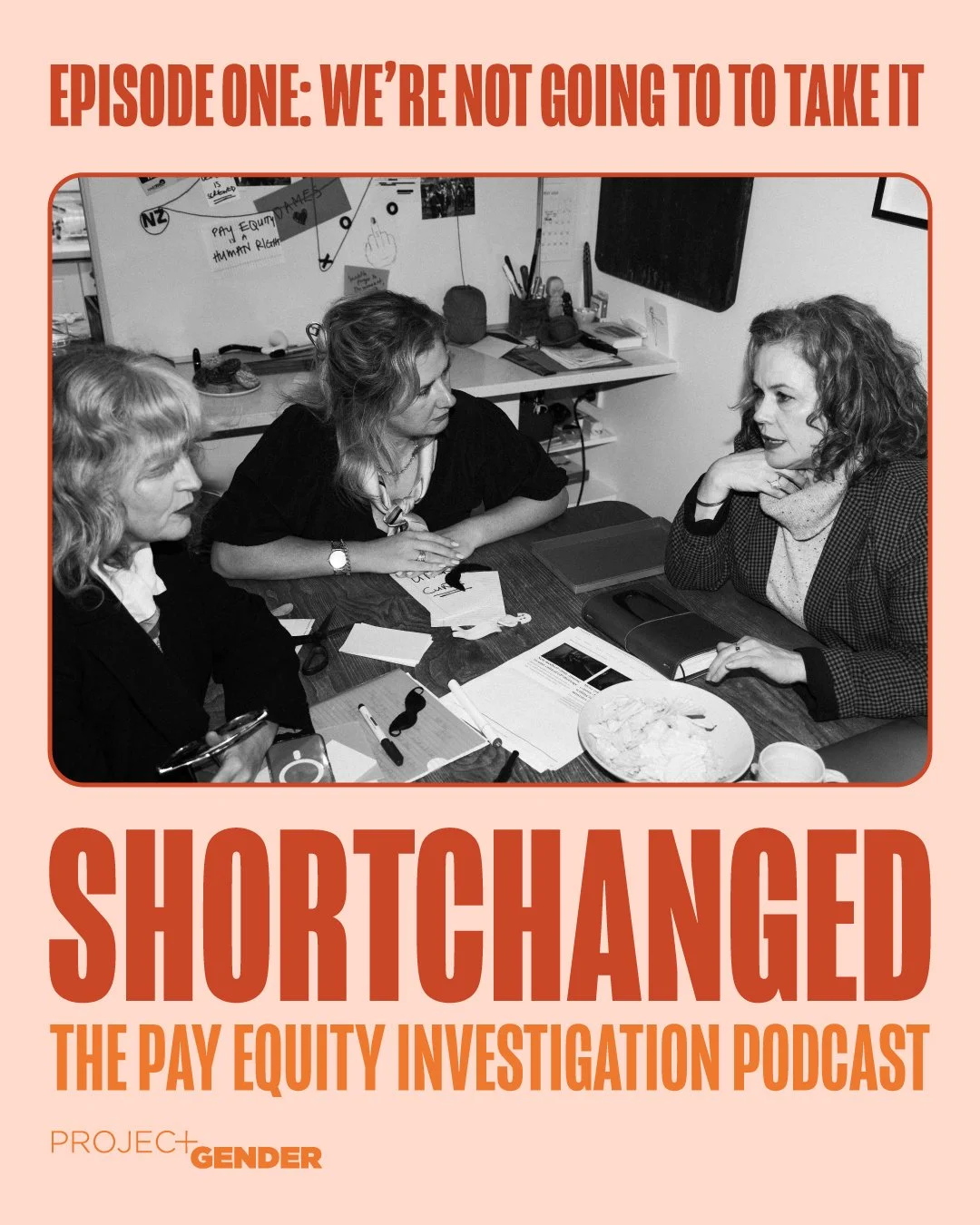 Episode One of SHORTCHANGED: The Pay Equity Investigation Podcast is called "We're Not Going To Take It".