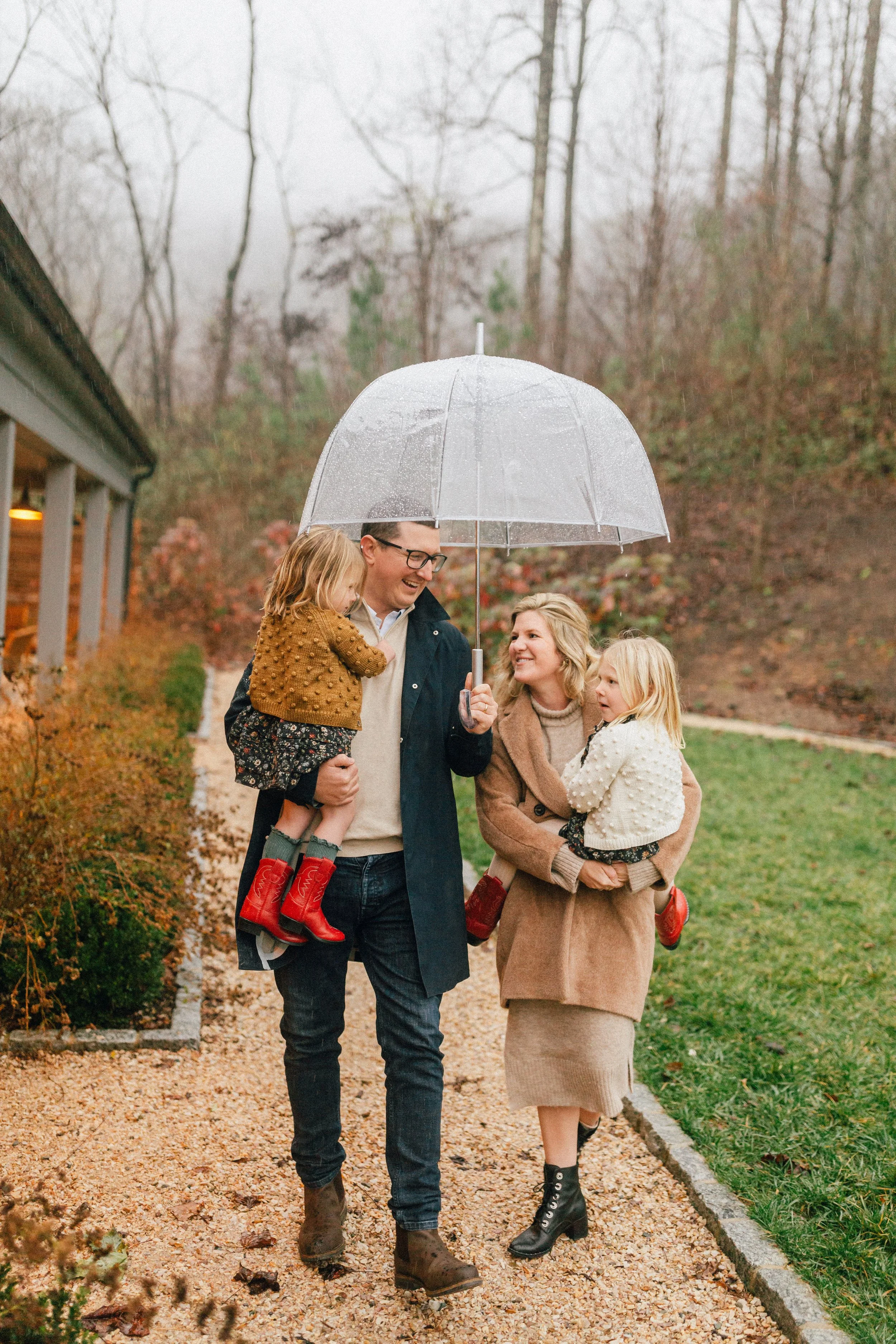 Favorite Charlottesville Family Photo Locations When the Weather Won’t Cooperate
