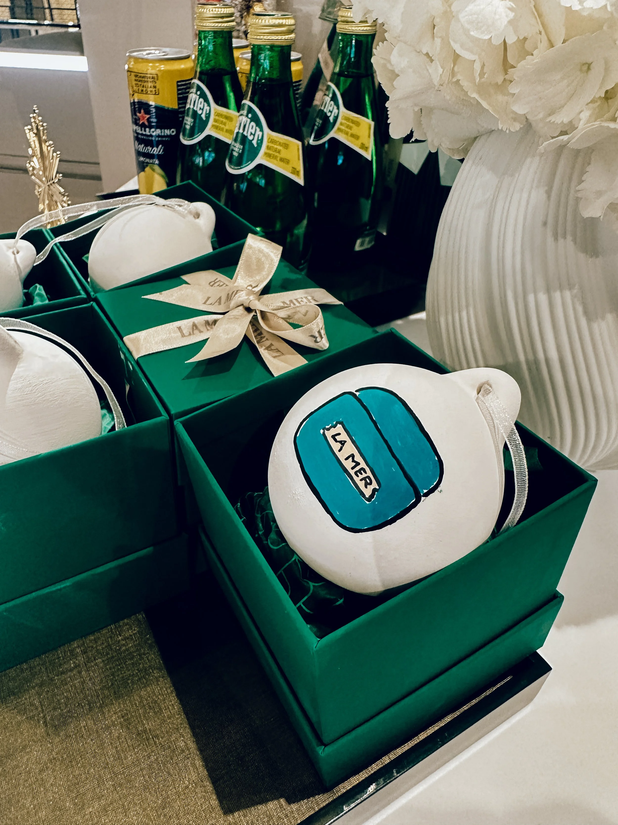 La Mer | Hand-painted Baubles