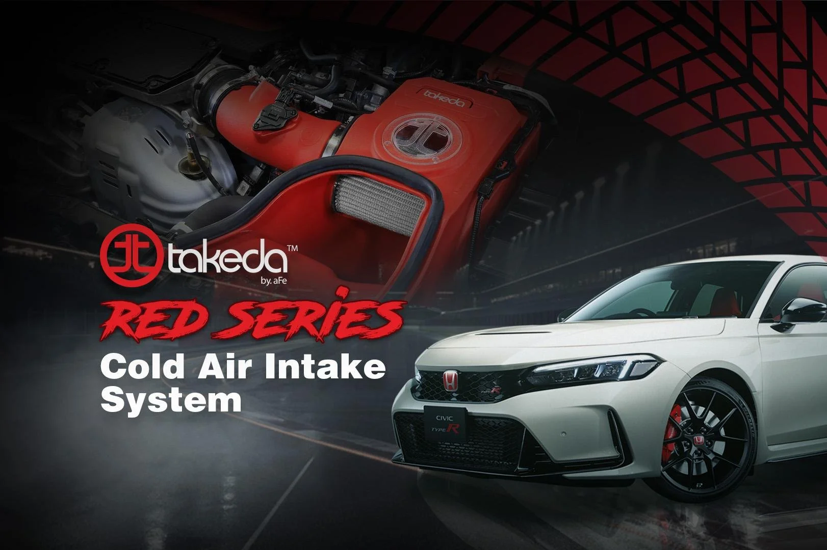 takeda momentum cold air intake system for civic fl5
