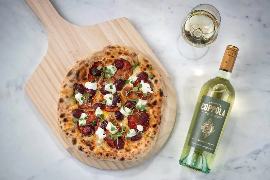 The national Perfect Your Pizza compeition at @coppolawine was a great success! Congratulations to the $25,000 winner!🏆🍕🍷