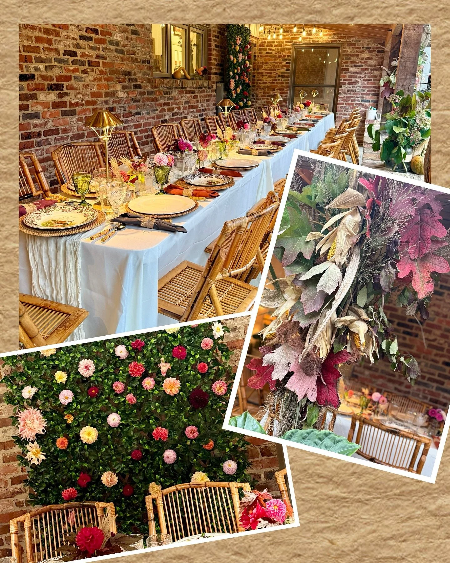 An enormous thank you to the many hands that helped turn our humble farm into a beautiful space this past weekend. We hosted a special event for 4 recent retirees in the medical field. Because they had served our community for many many years, I thou